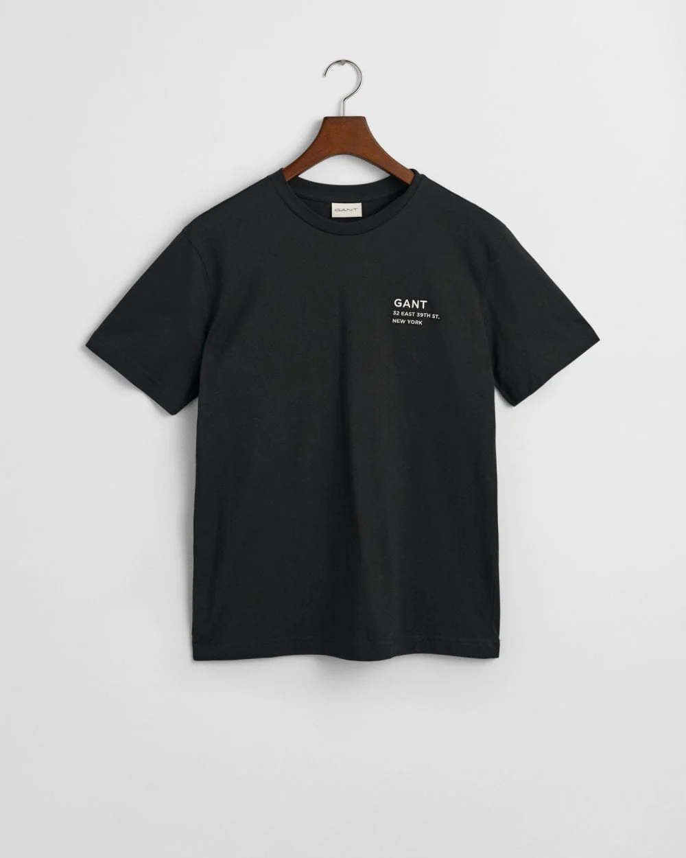 GANT Mens Small Graphic Short Sleeve T-Shirt - 5 Black - Image 5