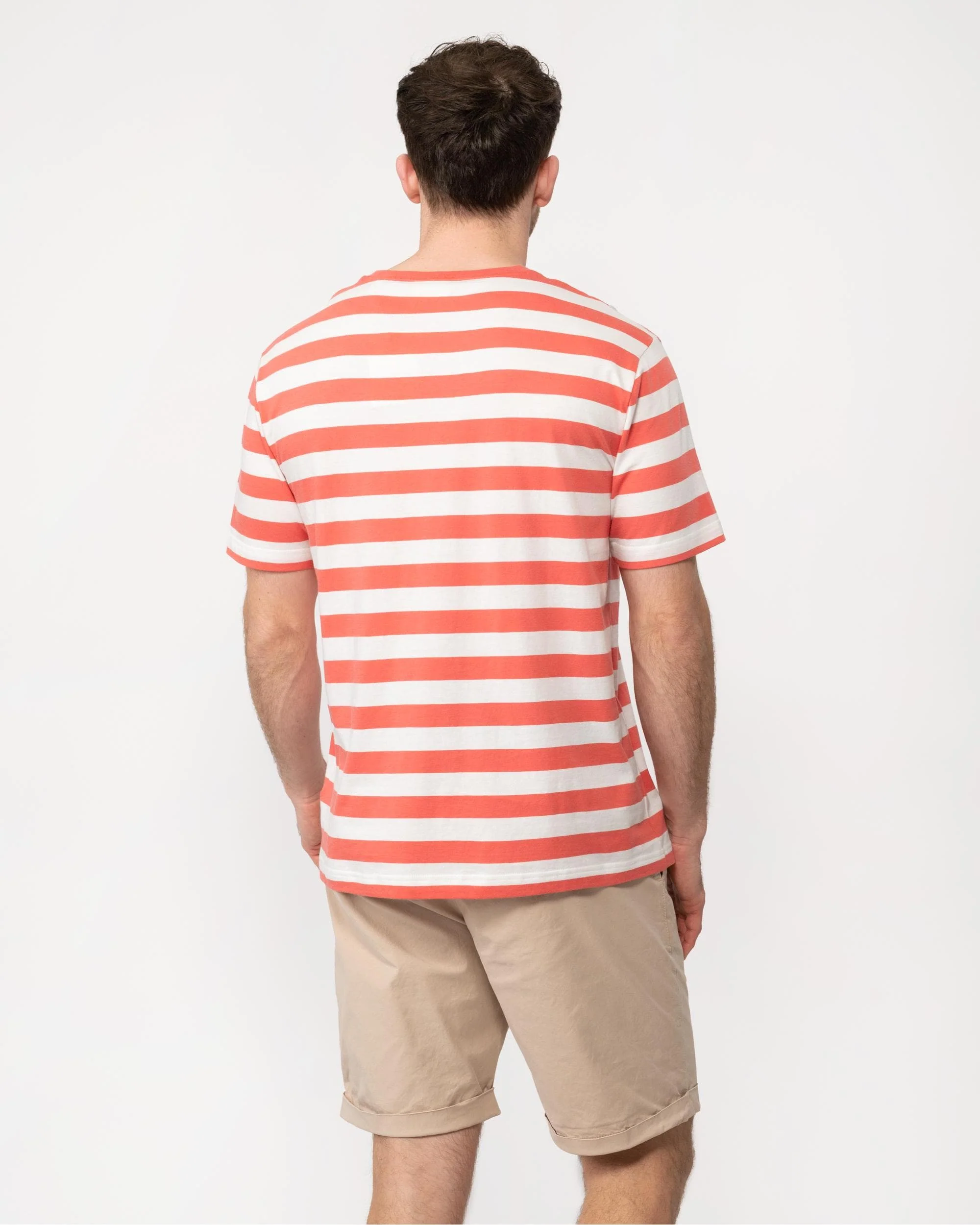 GANT Mens Stripe Short Sleeve T-Shirt - Image 4