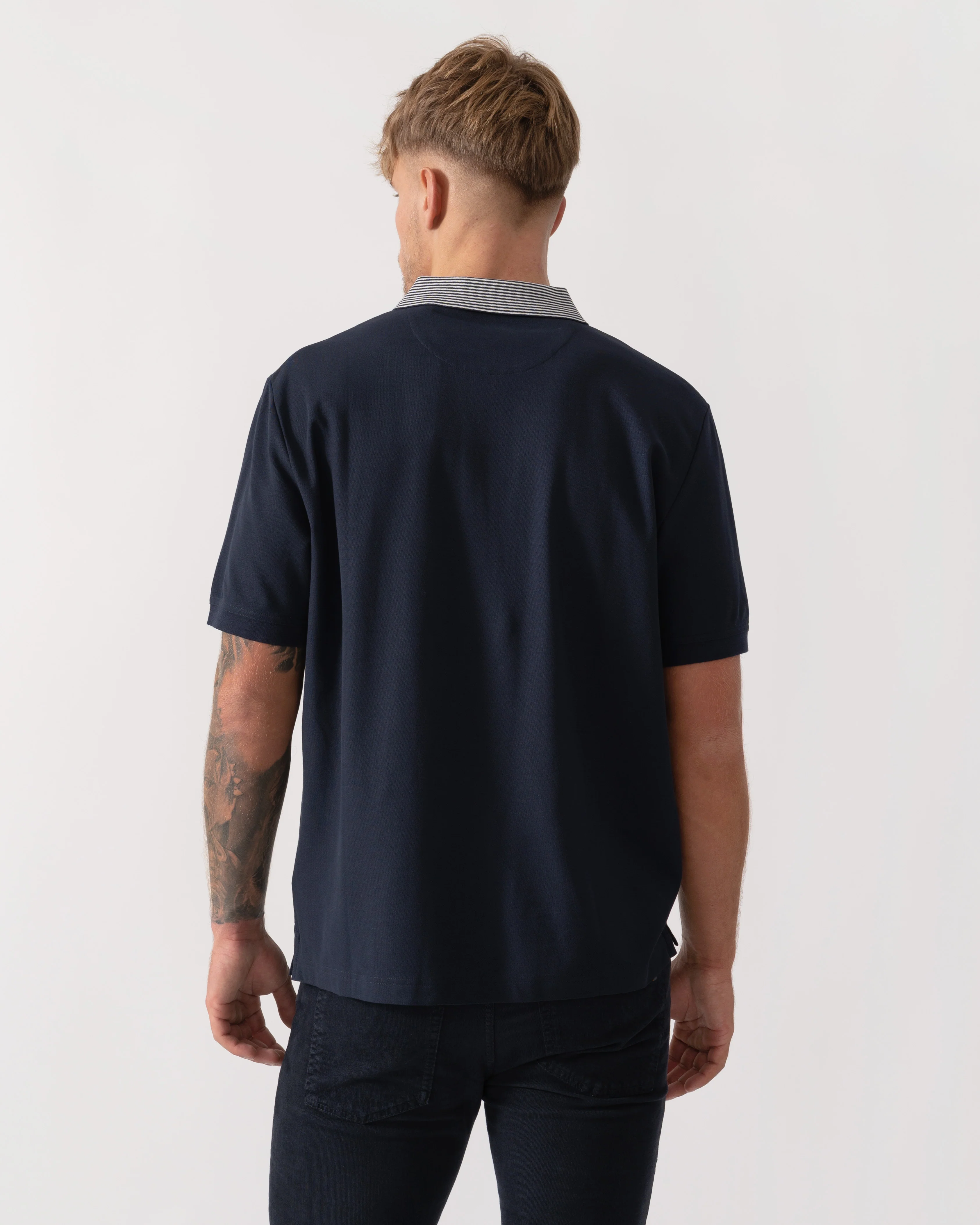 GANT Mens Tipping Detail Polo - Image 4