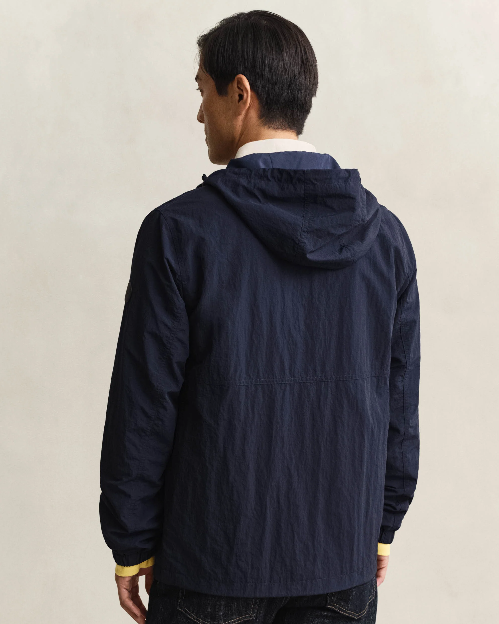 GANT Mens Windbreaker Jacket - 433 Evening Blue - Image 3