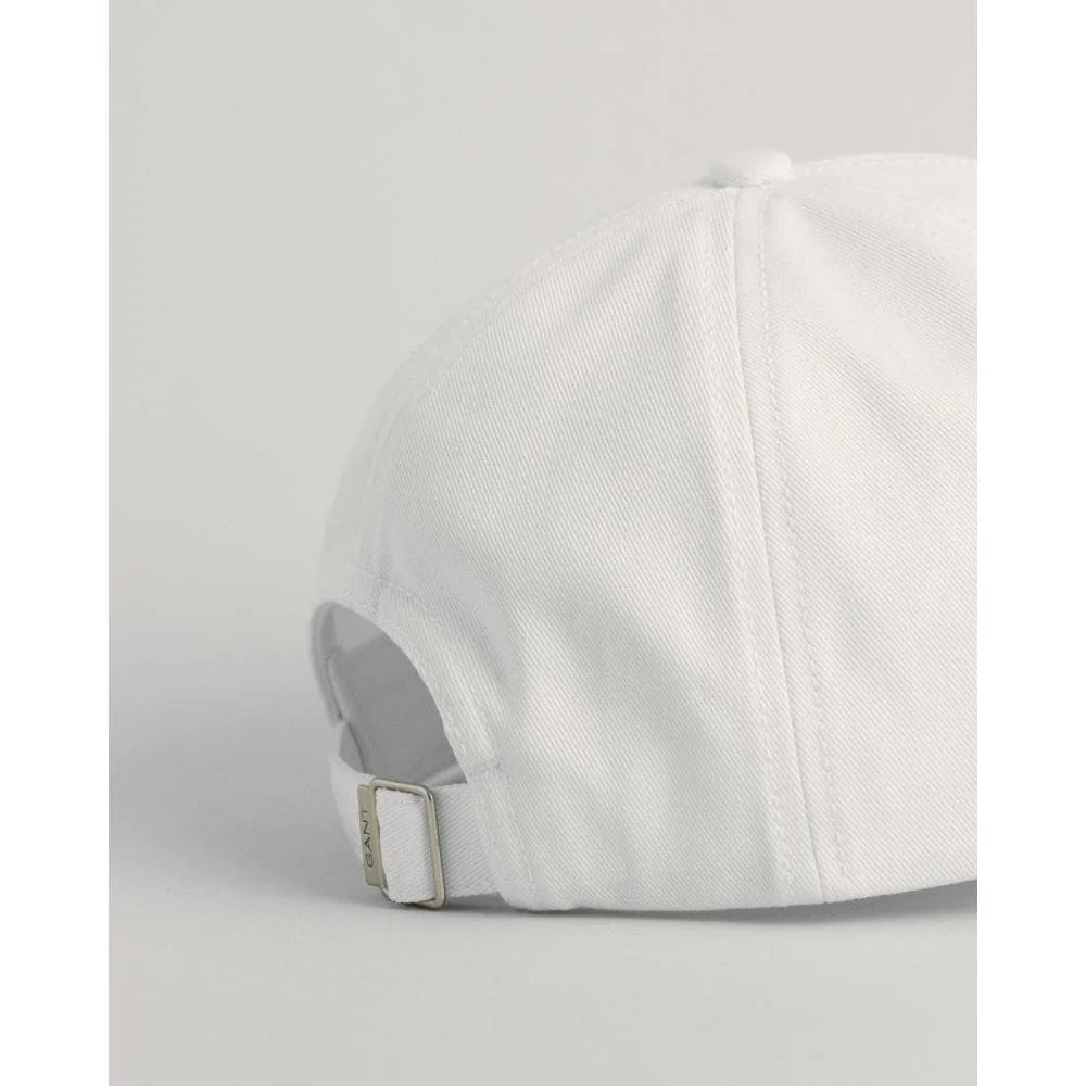 GANT Unisex Shield Cap - 110 White - Image 2