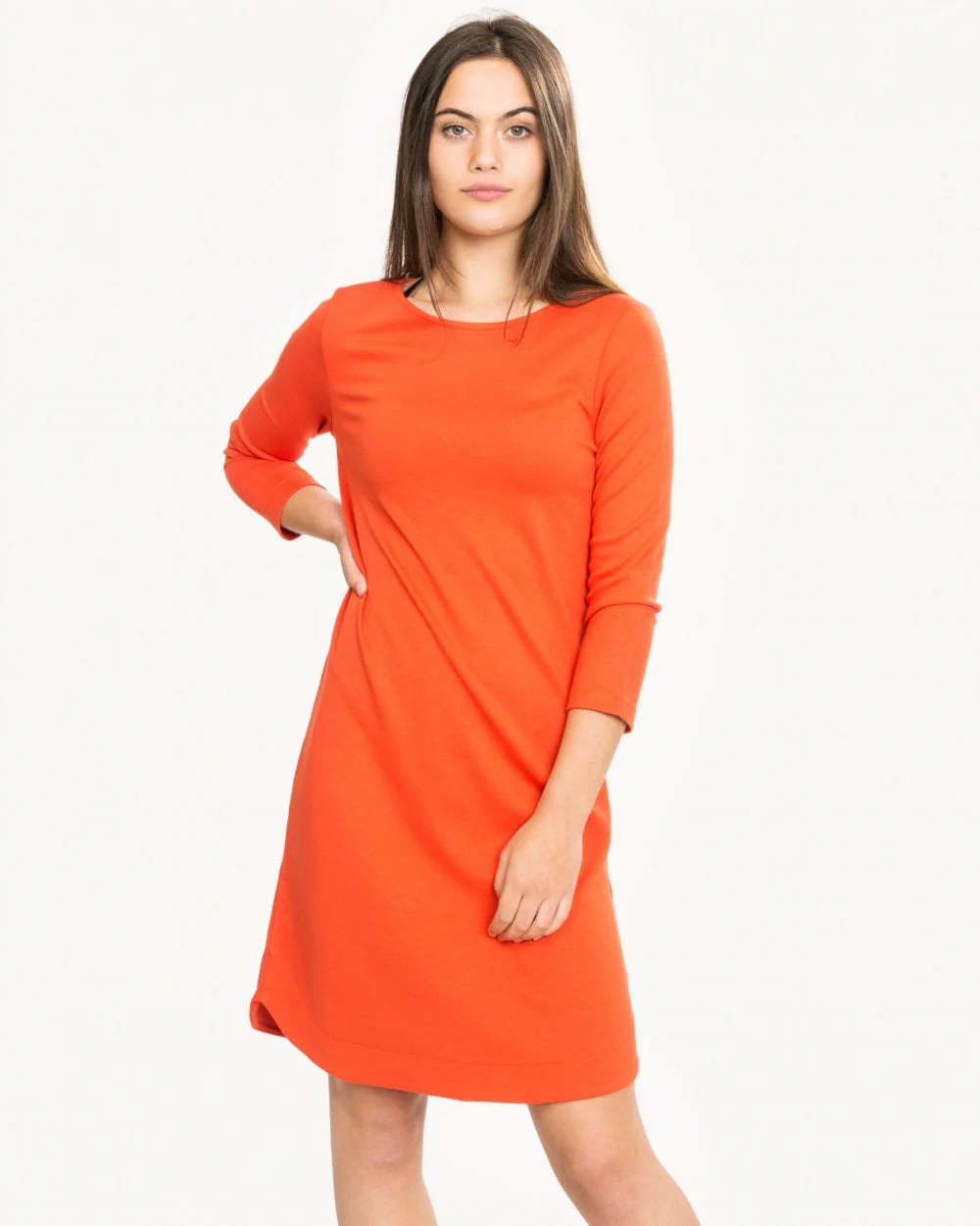 Great Plains Joelle Jersey 3/4 Sleeve Womens Dress - Image 4