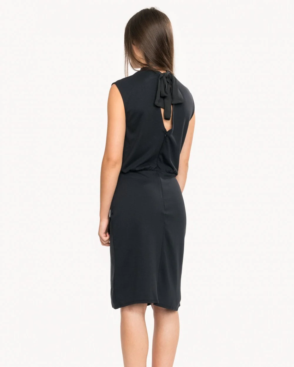Great Plains Joelle Jersey Bow Back Womens Dress - Image 4