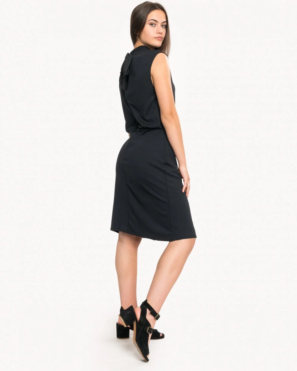 Great Plains Joelle Jersey Bow Back Womens Dress - Image 5