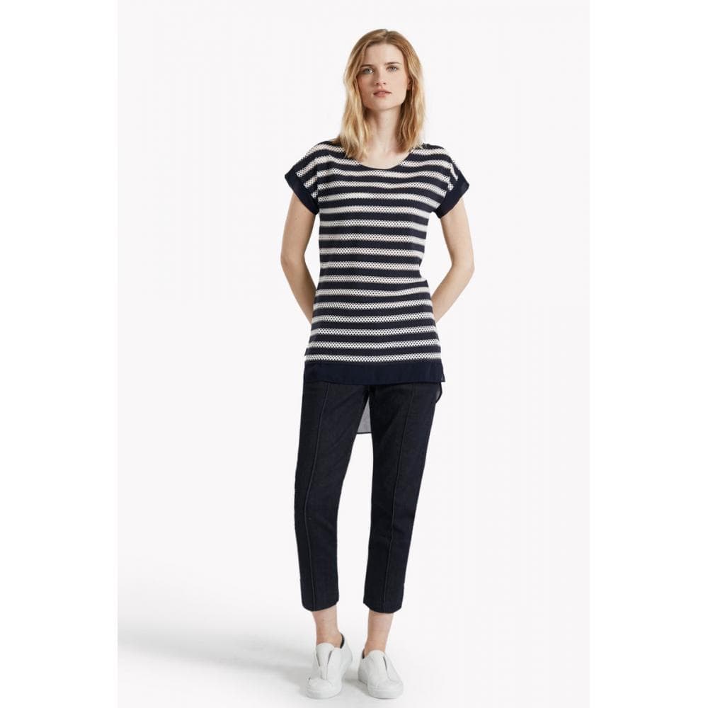 Great Plains Lattice Stripe Womens Tee - Image 4