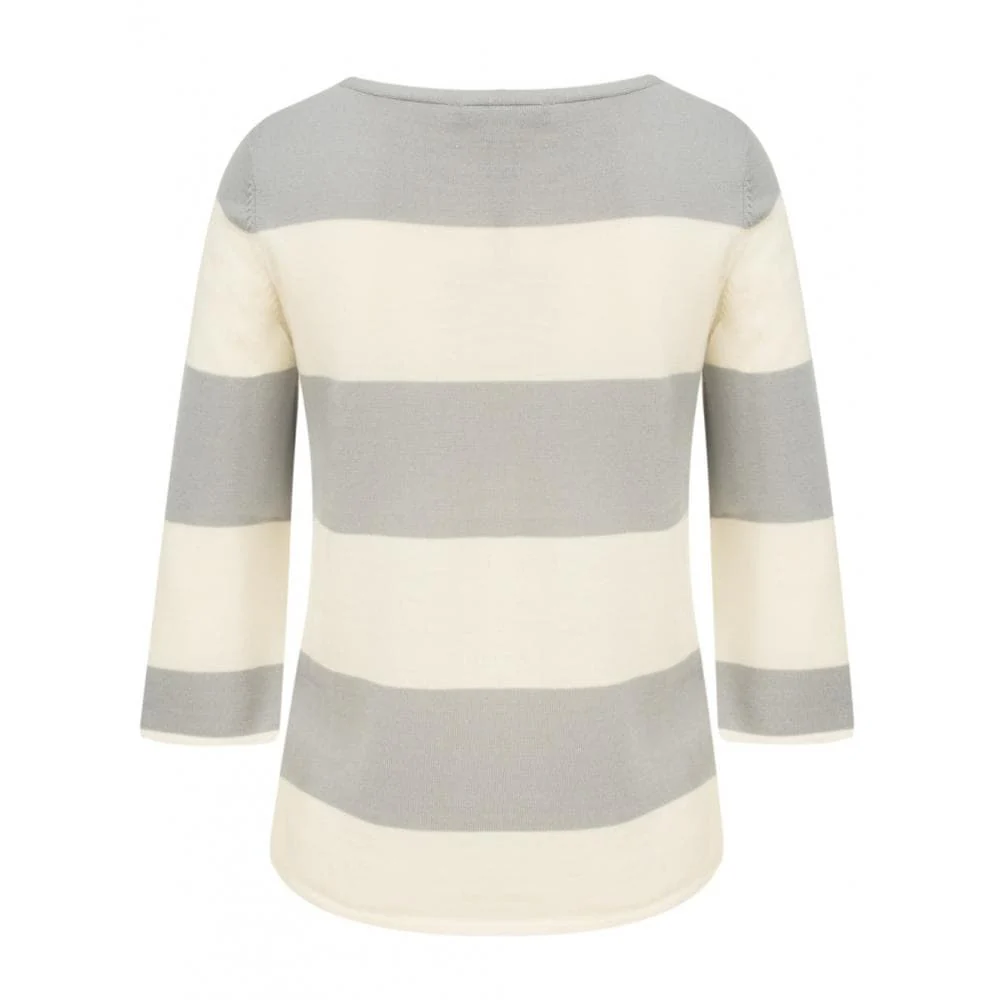 Great Plains Madison Merino Stripe Womens Jumper - Image 2