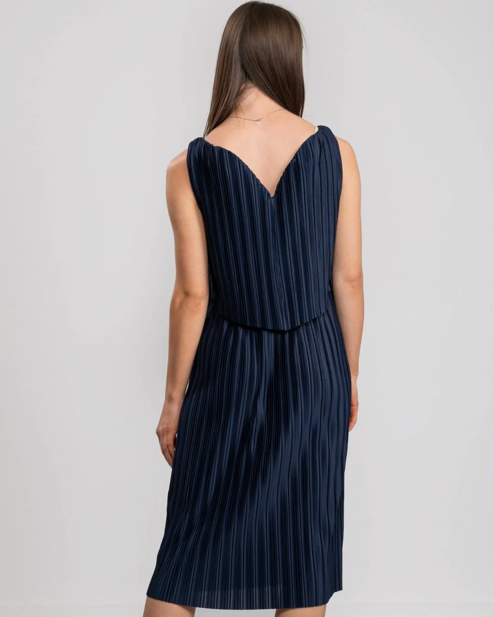 Great Plains Narcissus Jersey Pleated Womens Dress - Image 5