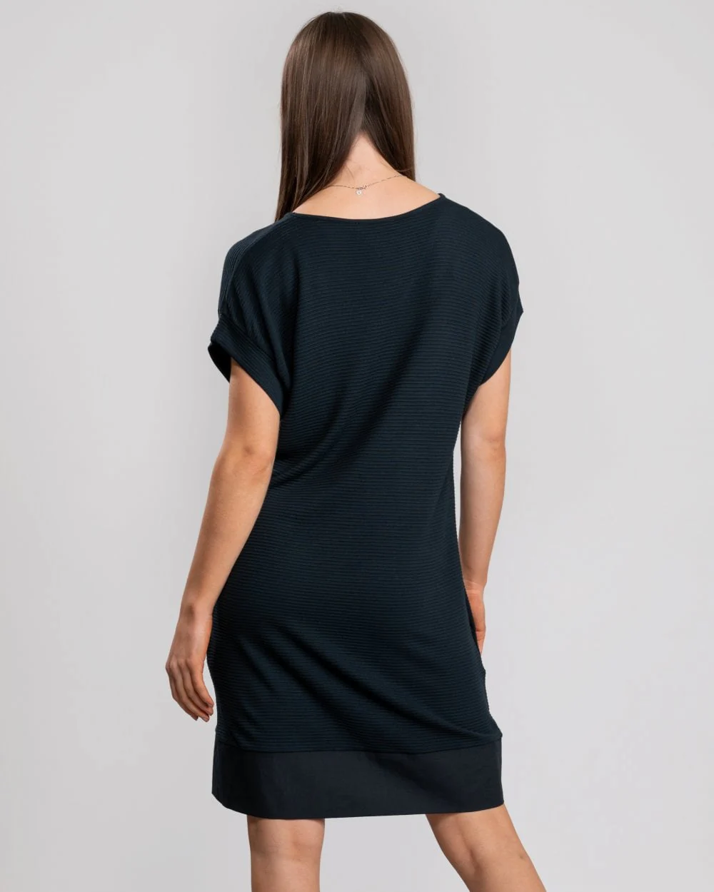 Great Plains Ottilie Rouched Sleeve Womens Tshirt Dress - Image 6