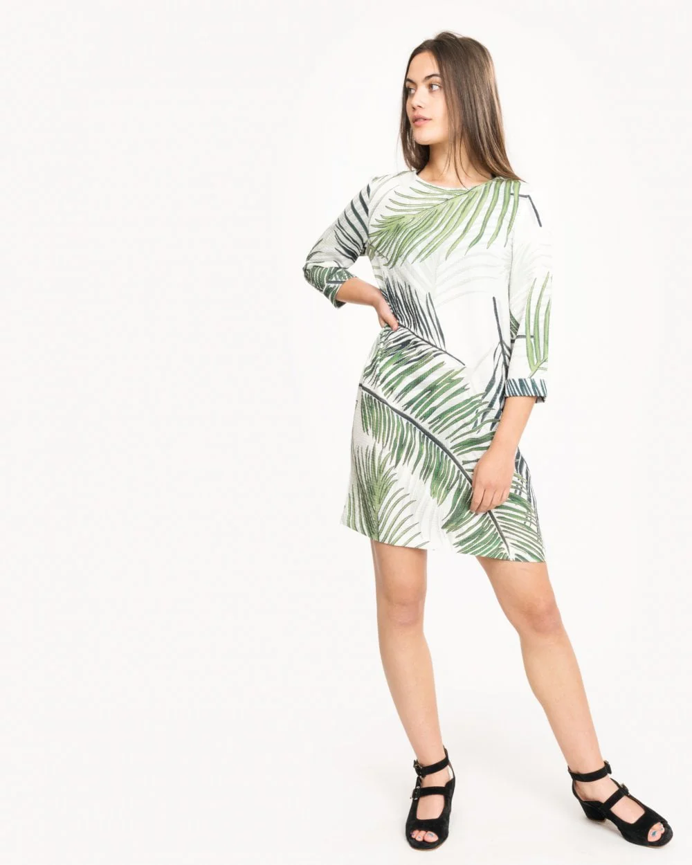 Great Plains Palm Camo Shift Womens Dress - Image 3