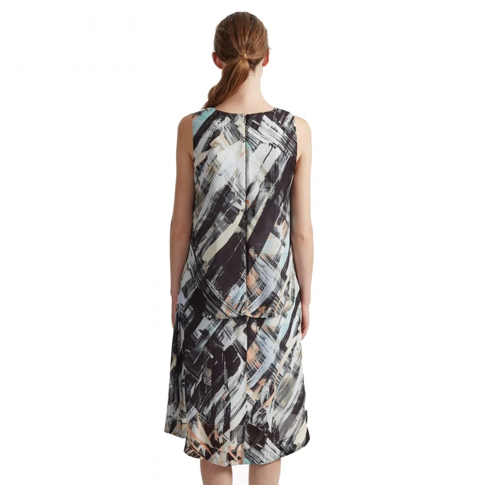 Great Plains Pastel Paint Layered Womens Dress - Image 2