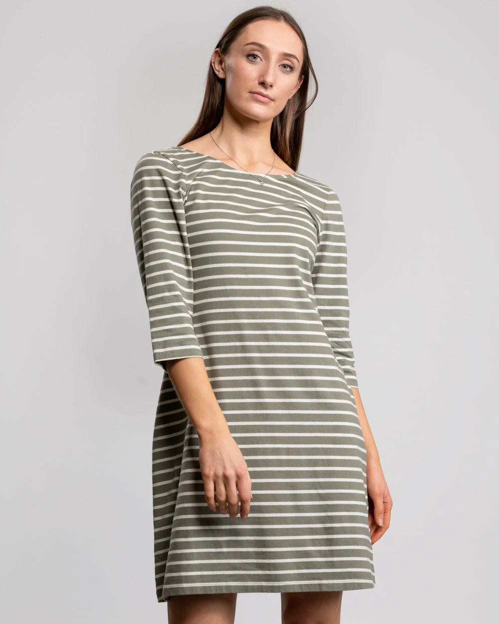 Great Plains Sunday Stripe Jersey Smock Womens Dress - Image 3