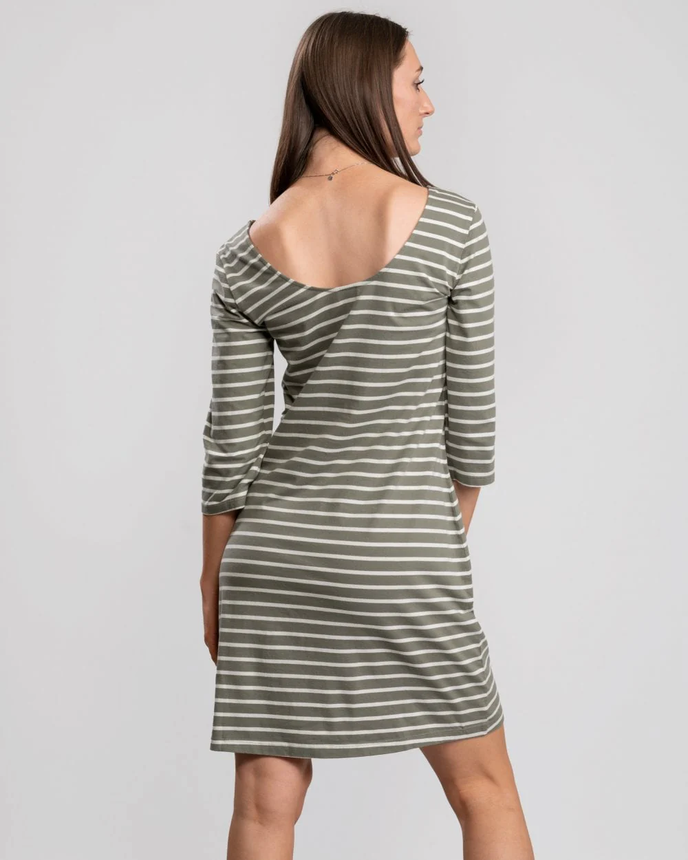 Great Plains Sunday Stripe Jersey Smock Womens Dress - Image 6