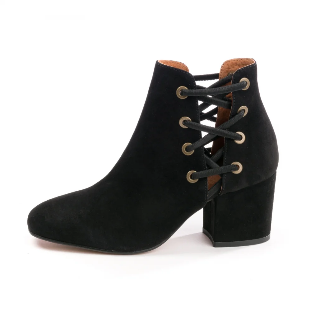 HUDSON LONDON Kris Suede Womens Shoe - Image 2
