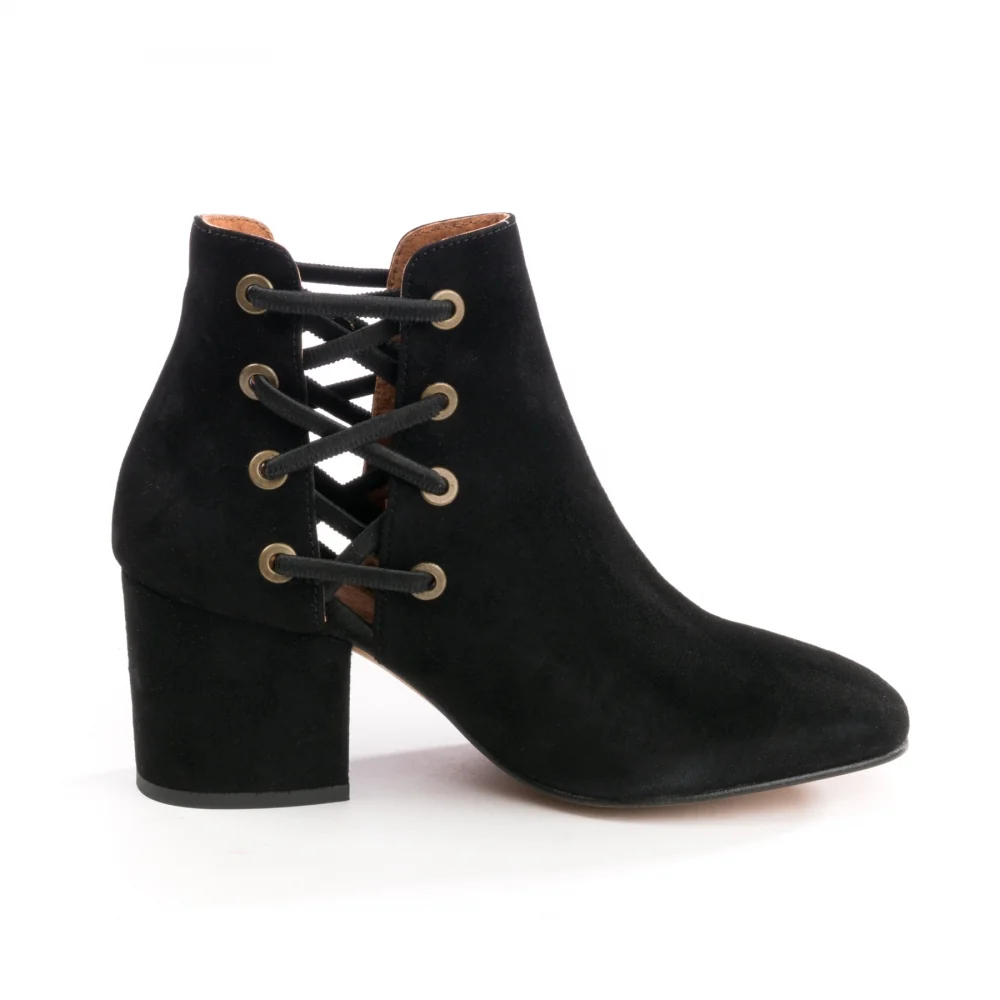 HUDSON LONDON Kris Suede Womens Shoe - Image 5