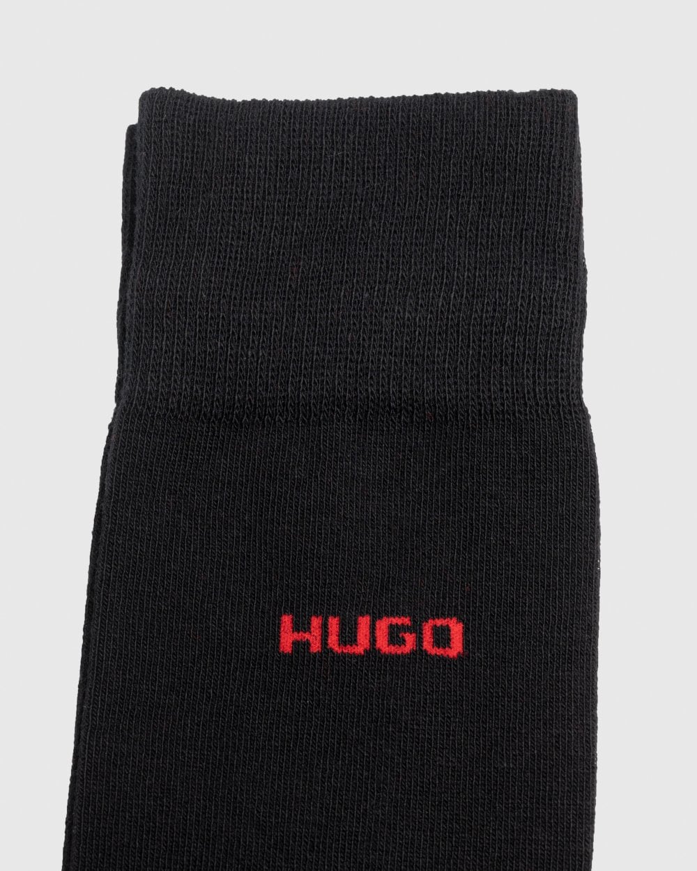 HUGO 2 Pack RS Uni Colour Mens Socks NOS - Red 693 - Image 3