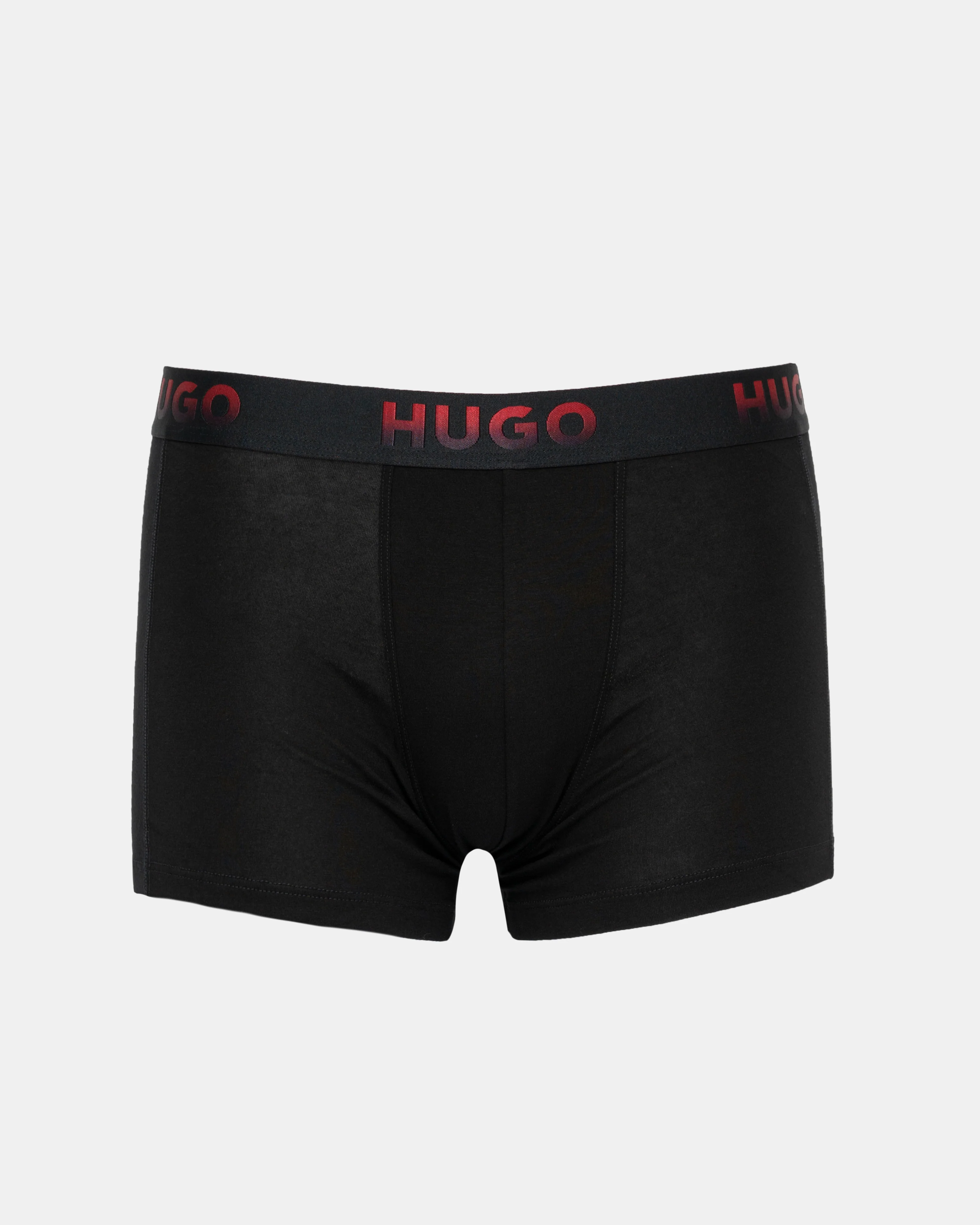 HUGO Mens 3-Pack of Degradé-Waistband Trunks - Open Miscellaneous 963 - Image 3
