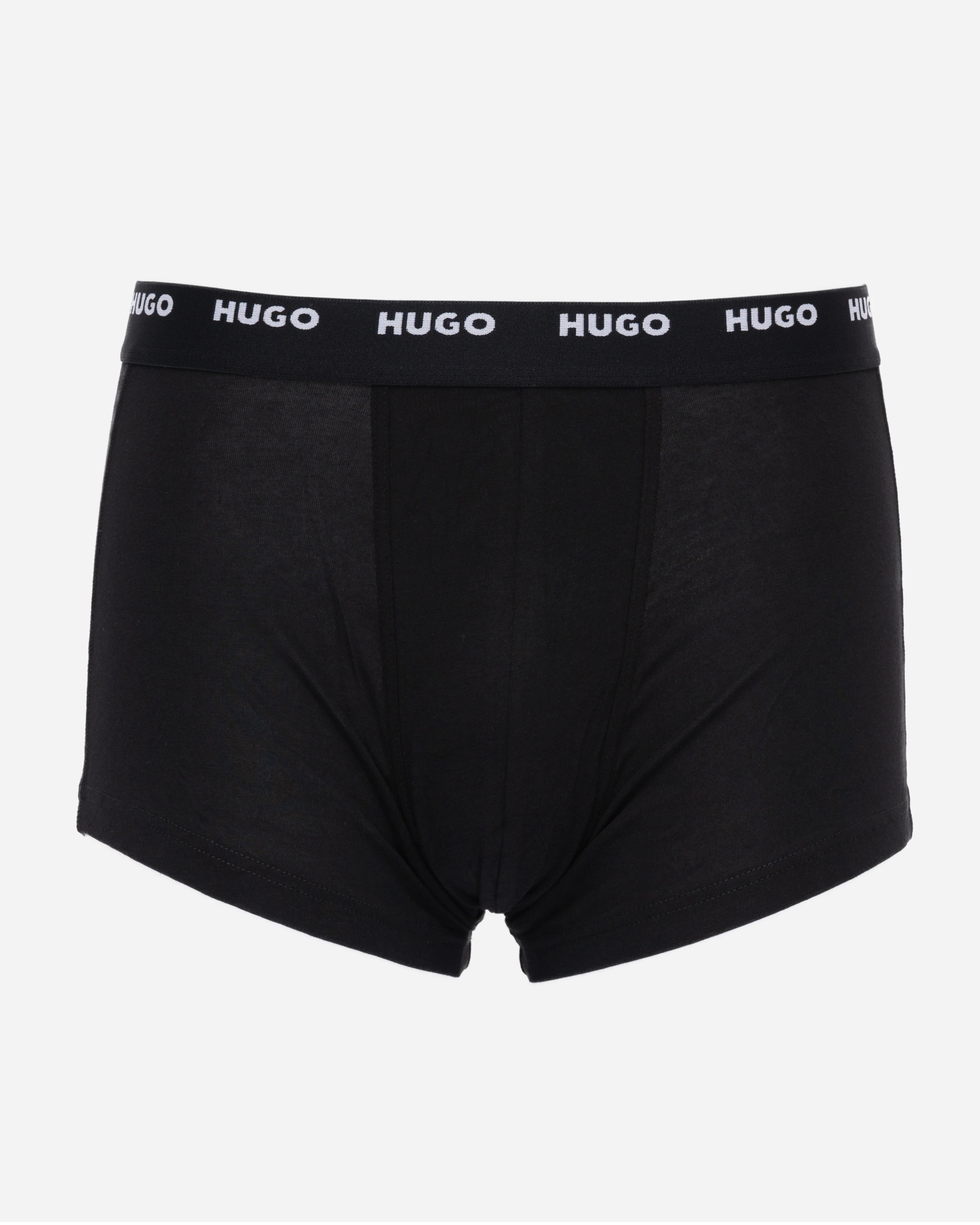 HUGO 5-Pack Mens Stretch-Cotton Trunks with Logo Waistbands - Open Miscellaneous 963 - Image 3