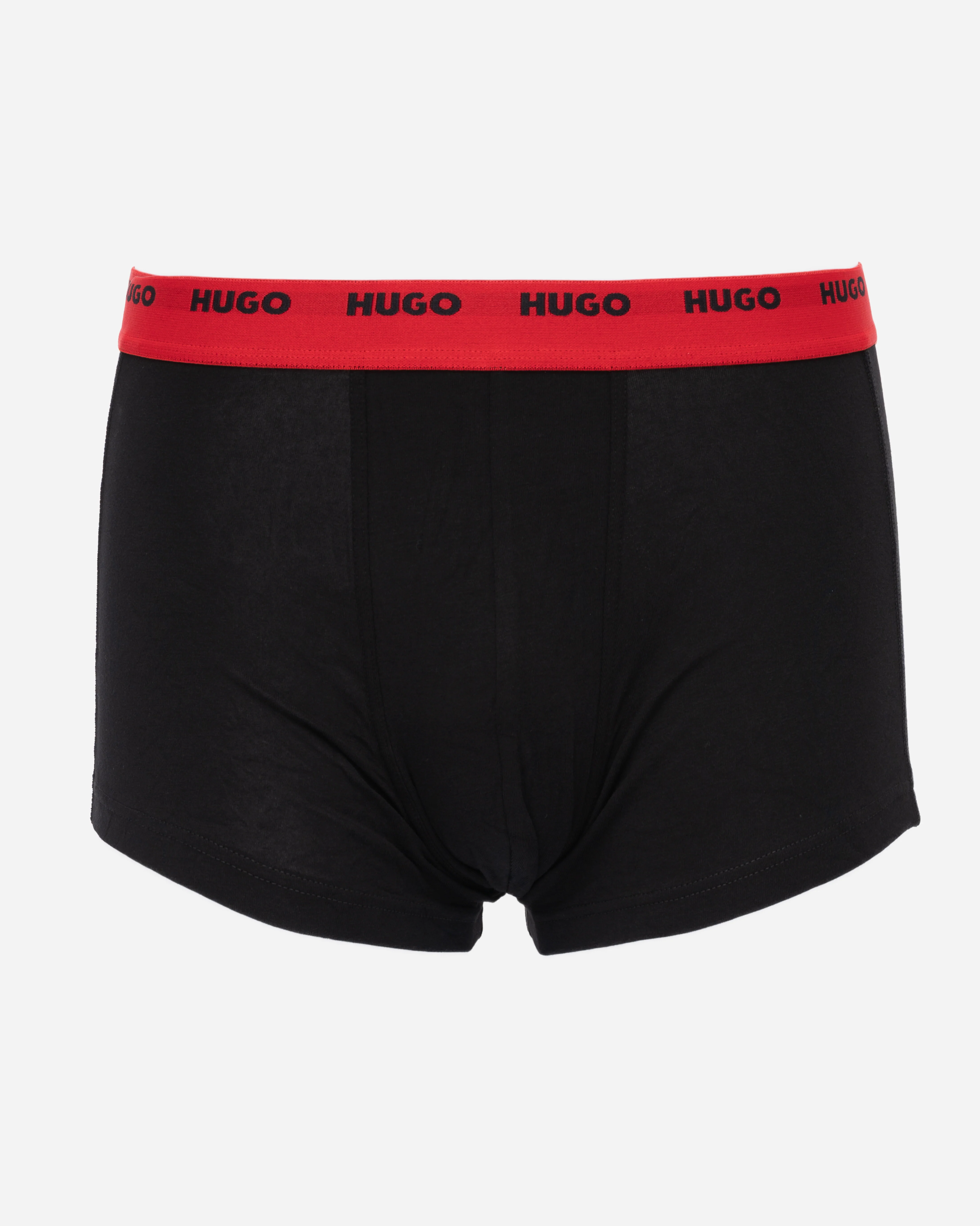 HUGO 5-Pack Mens Stretch-Cotton Trunks with Logo Waistbands - Open Miscellaneous 963 - Image 4