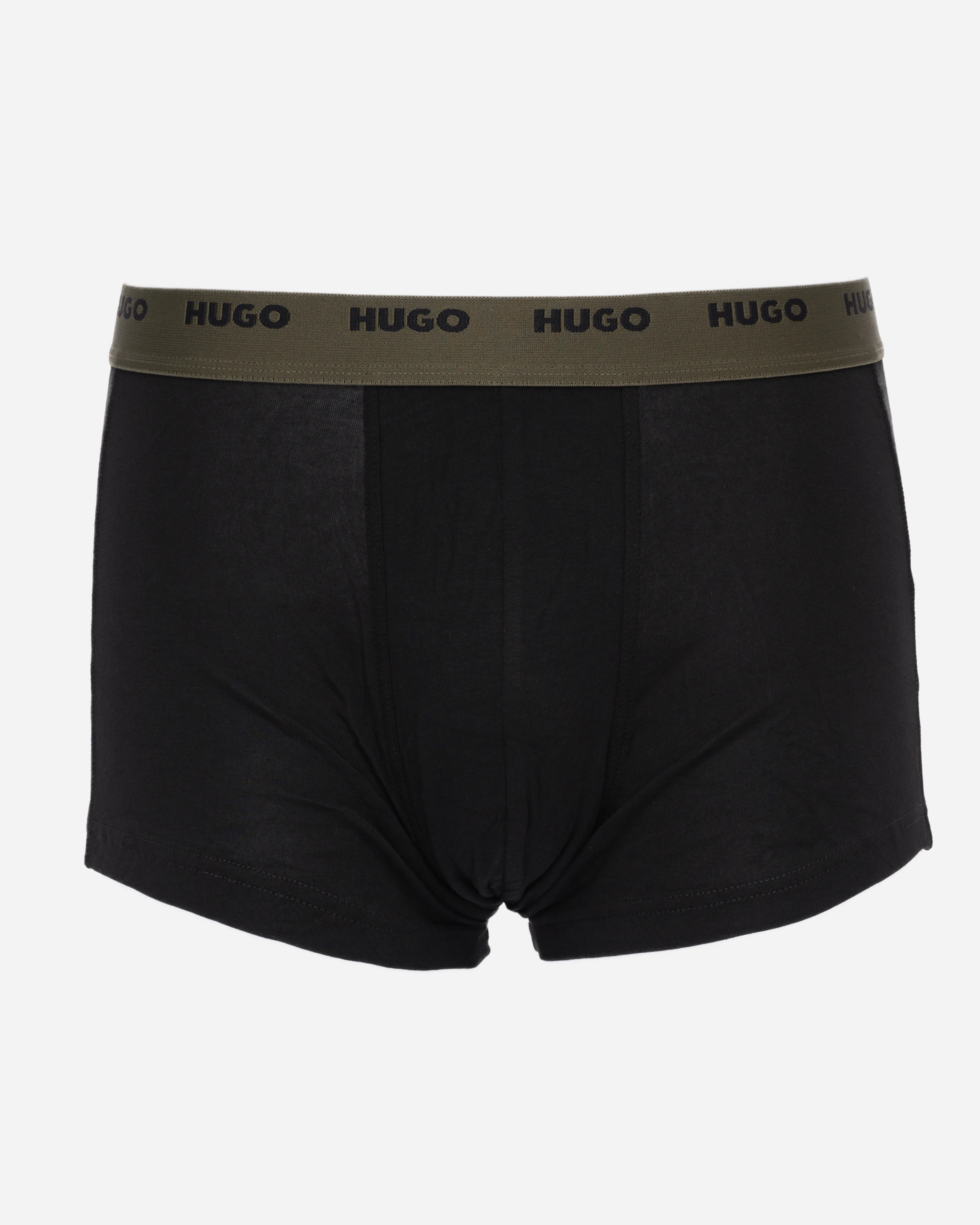 HUGO 5-Pack Mens Stretch-Cotton Trunks with Logo Waistbands - Open Miscellaneous 963 - Image 6