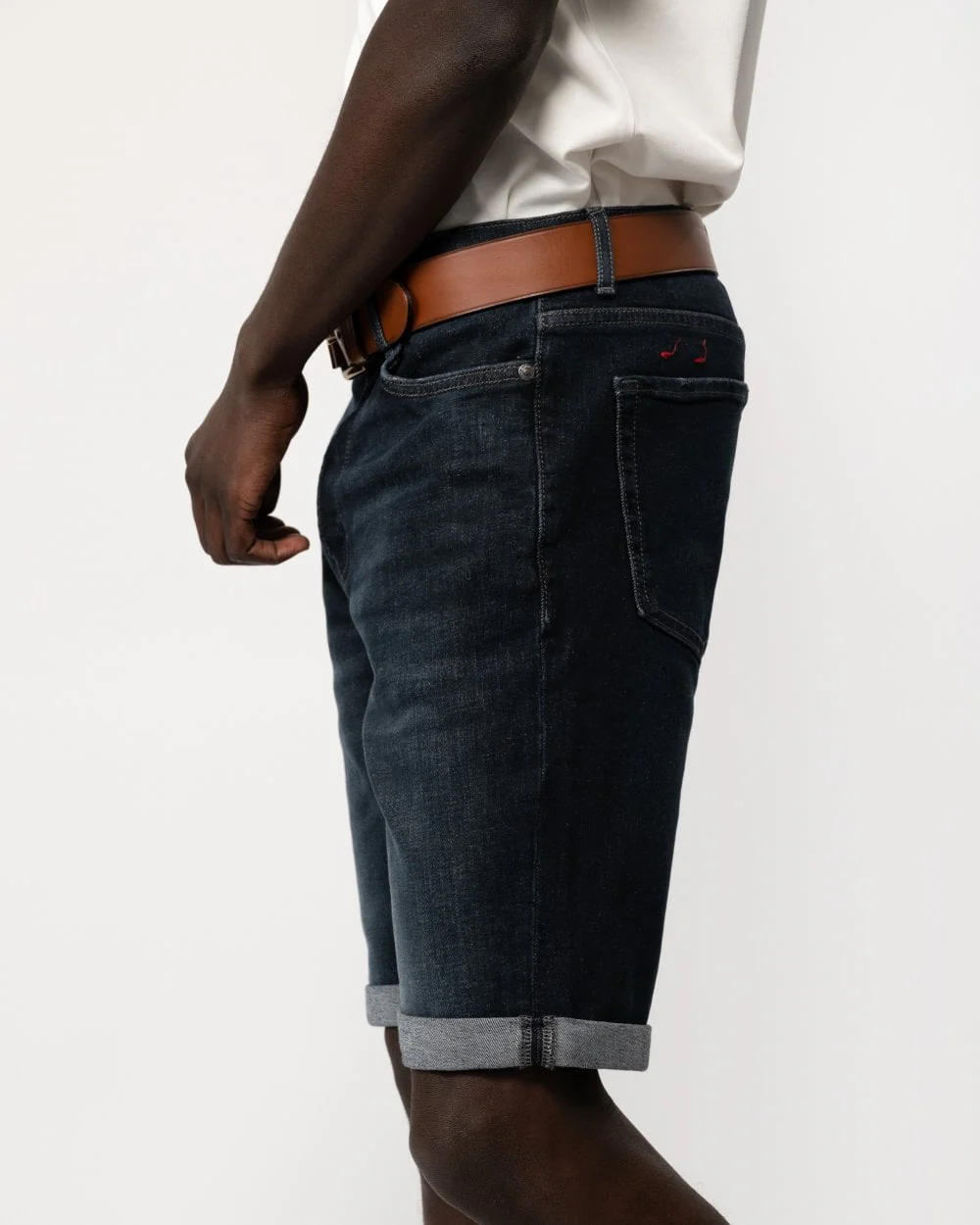 HUGO 634/S Mens Denim Shorts - Image 3