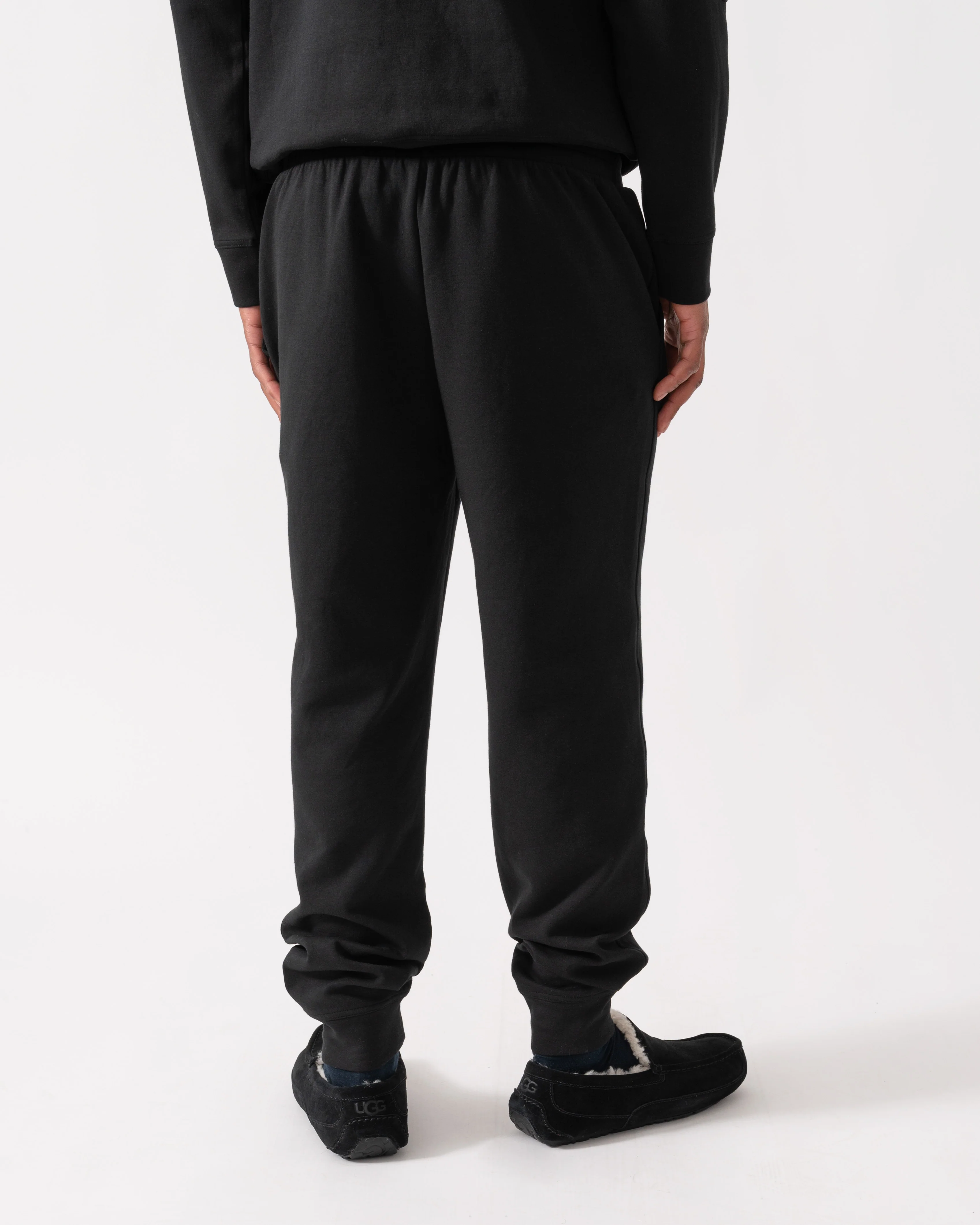 HUGO Atlas Mens Loungewear Pants - Black 001 - Image 4