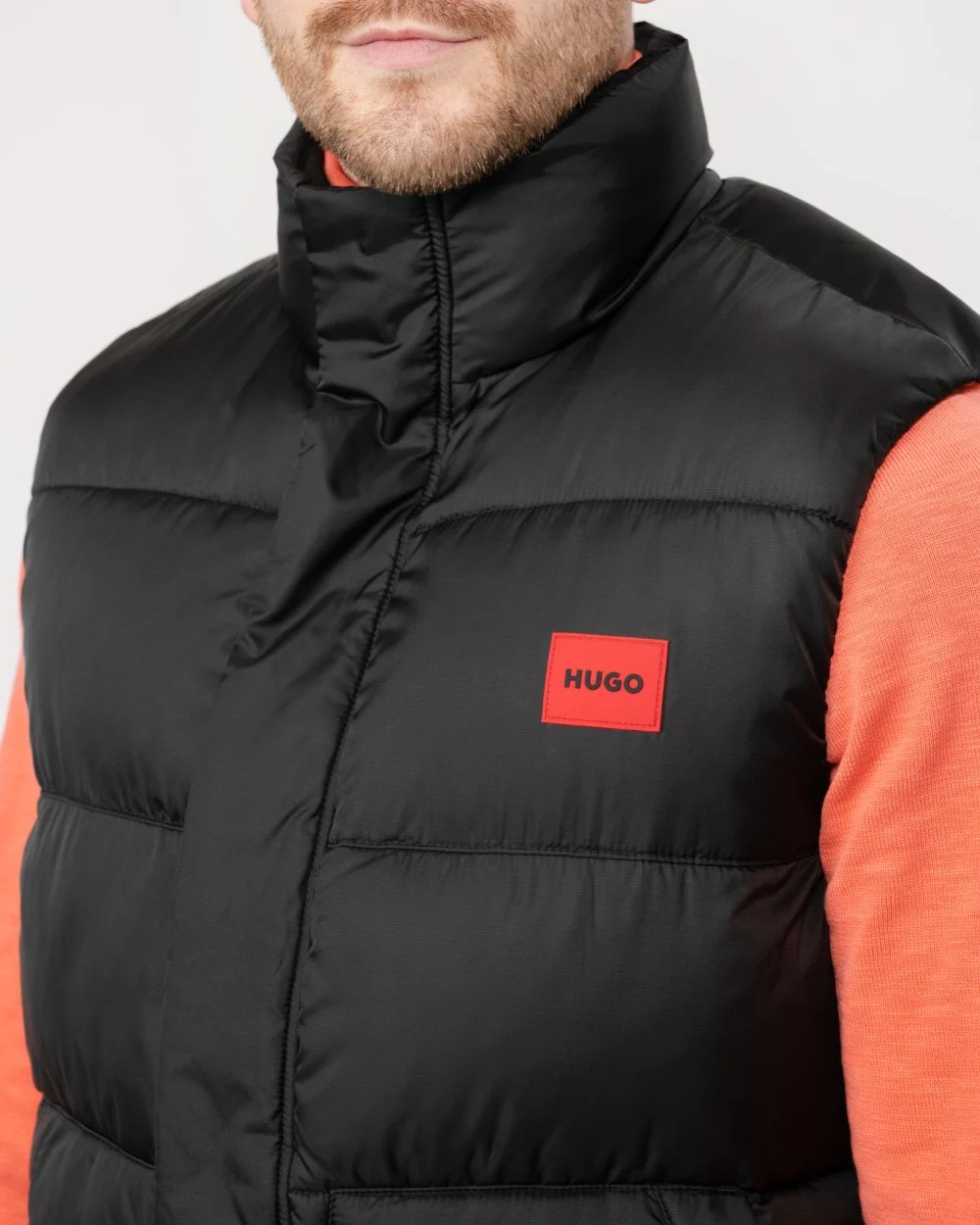 HUGO Baltino 2411 Mens Puffer Gilet - Image 2
