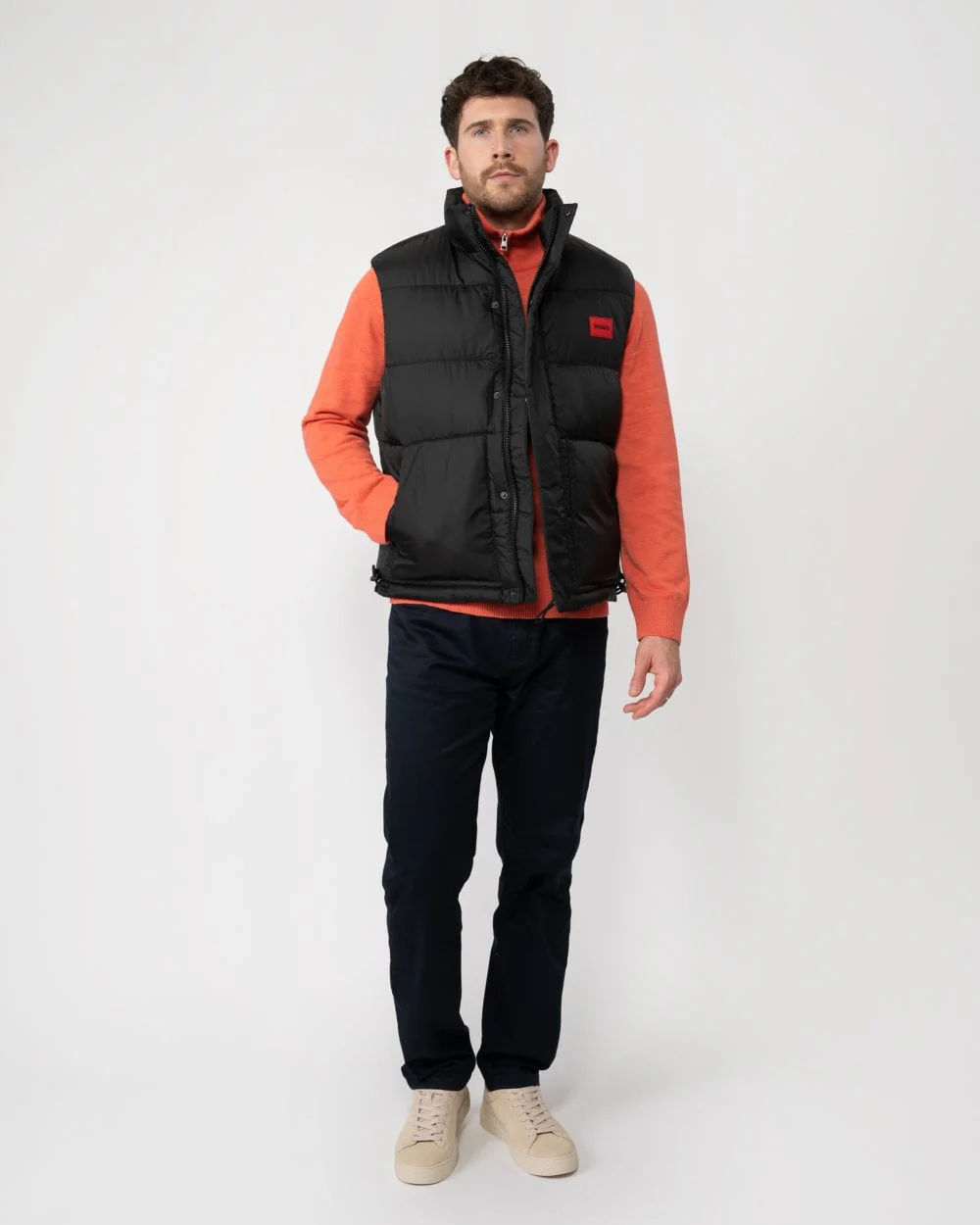 HUGO Baltino 2411 Mens Puffer Gilet - Image 3