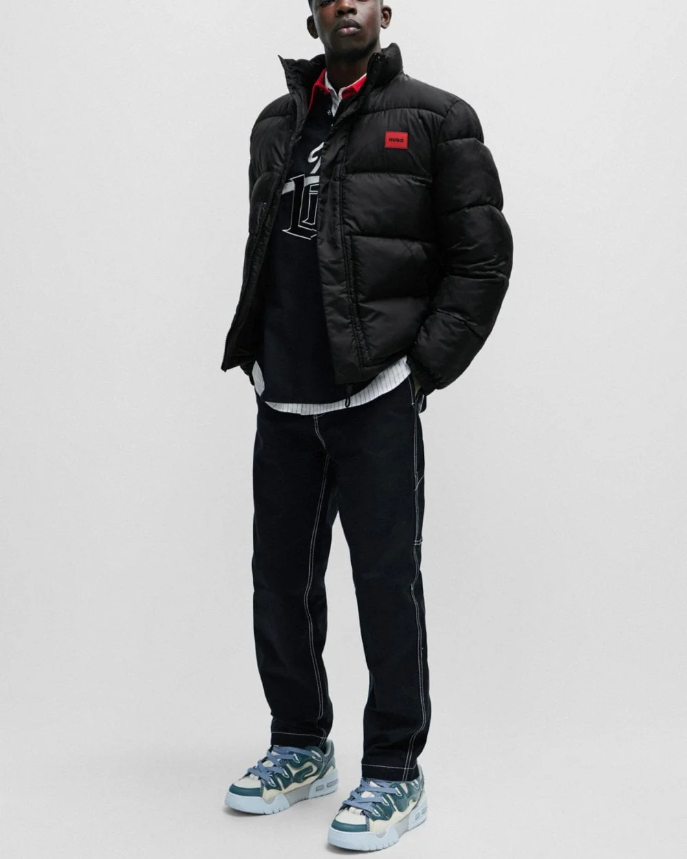 HUGO Balto 2411 Mens Puffer Jacket - Image 2