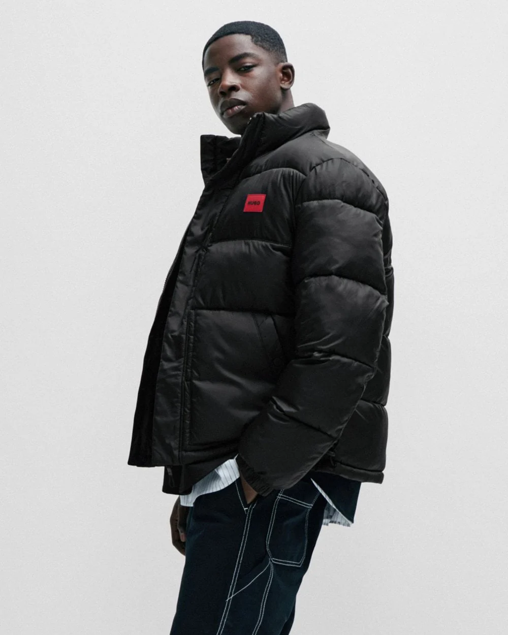 HUGO Balto 2411 Mens Puffer Jacket - Image 3