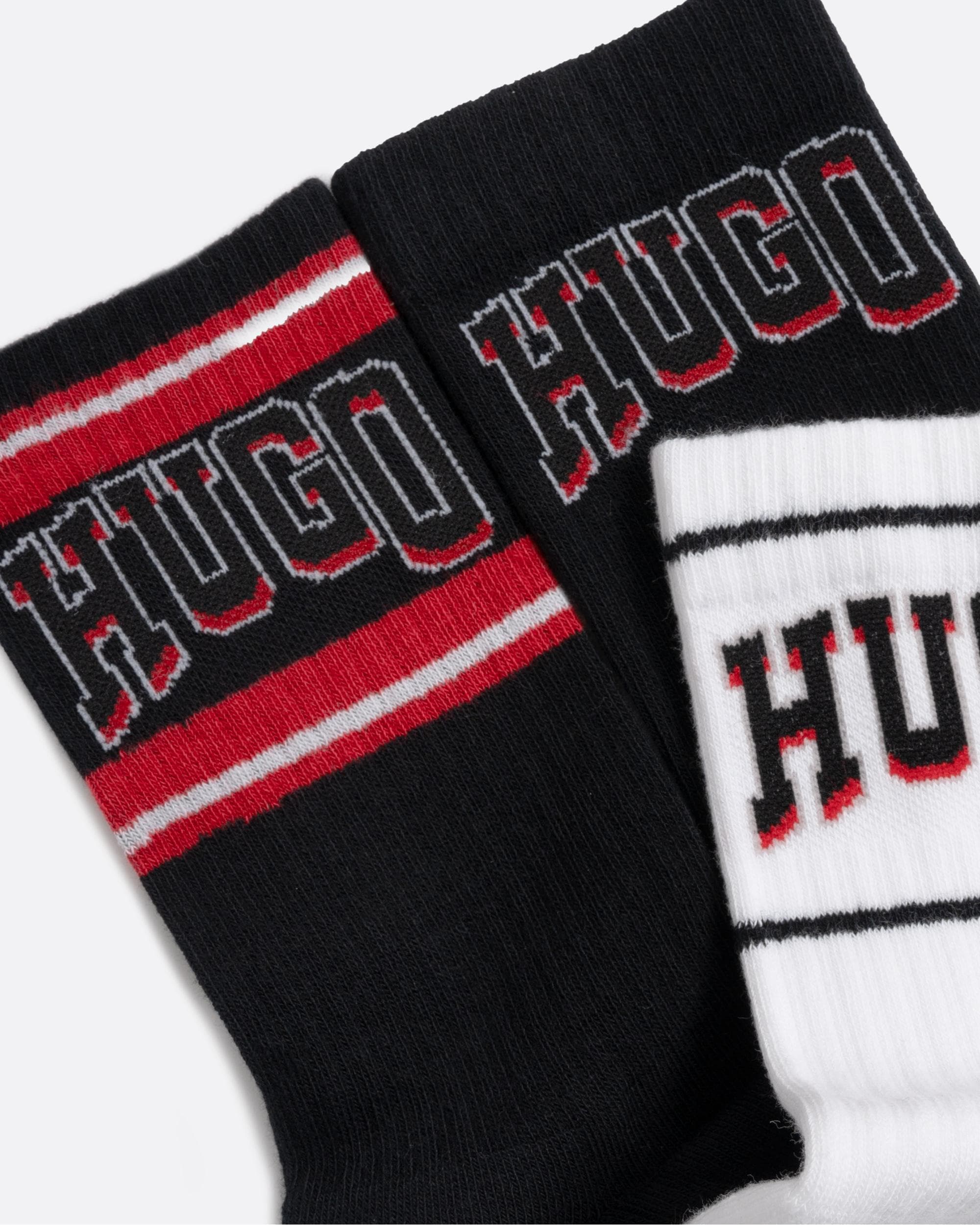 HUGO Basketcall Mens Quarter Length Socks - Image 2