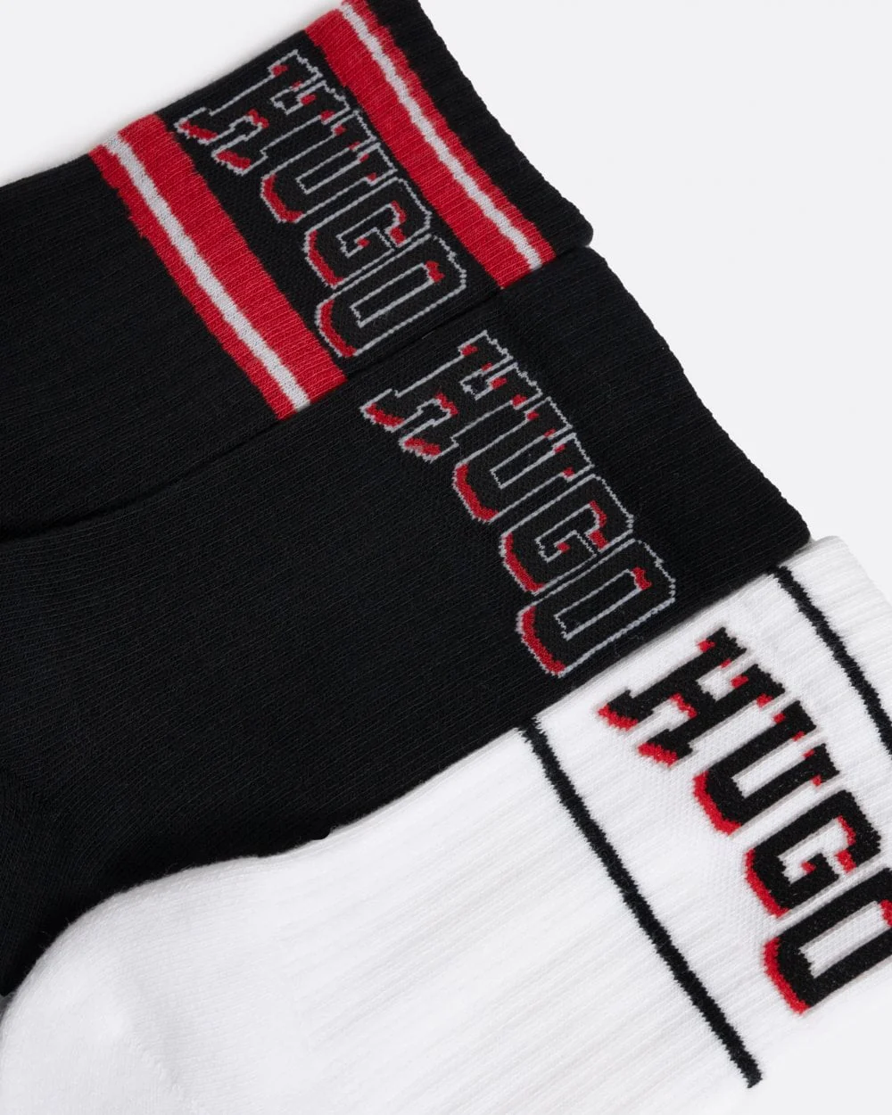 HUGO Basketcall Mens Quarter Length Socks - Image 4