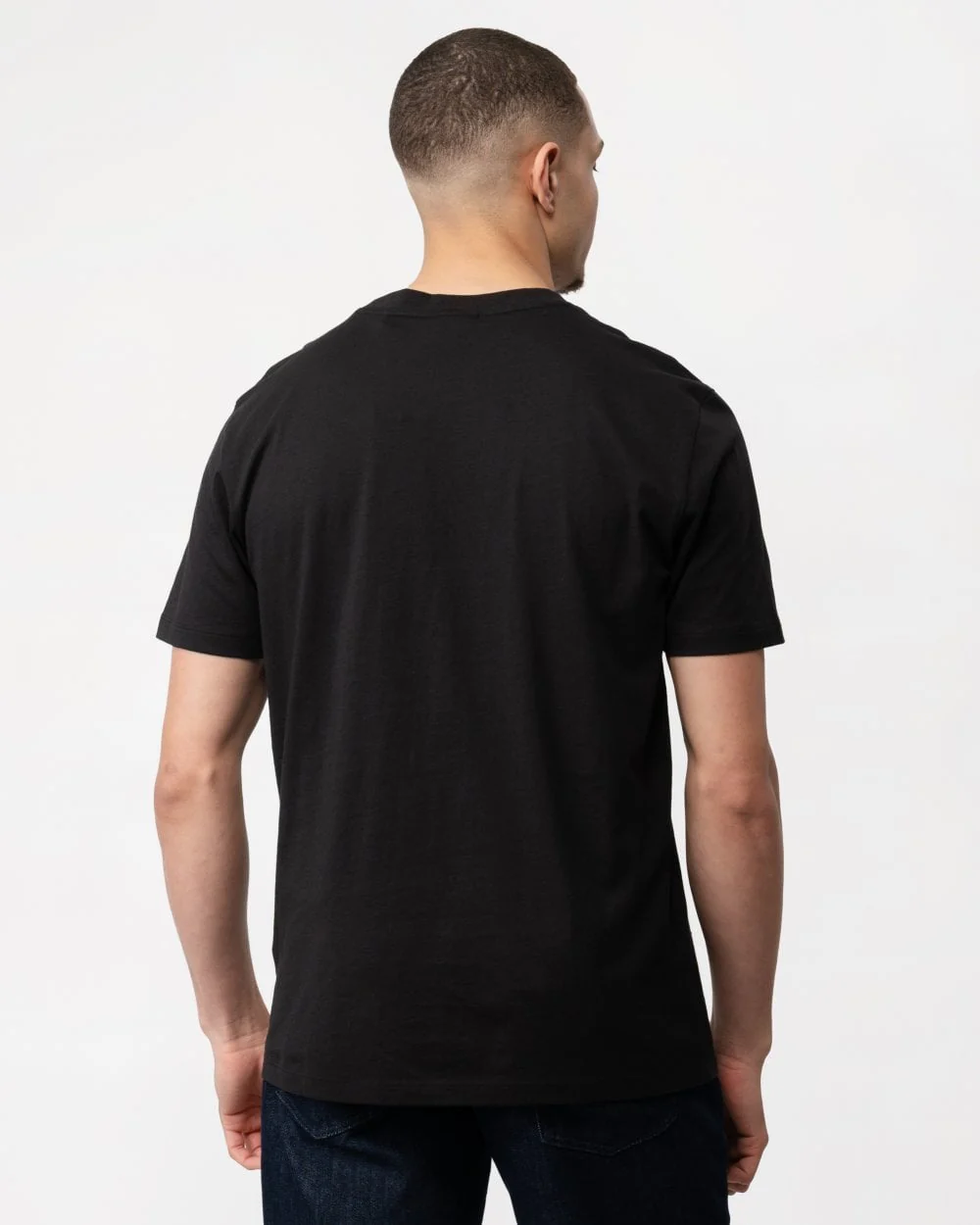 HUGO Dacation Mens Graphic Logo T-Shirt - Image 4