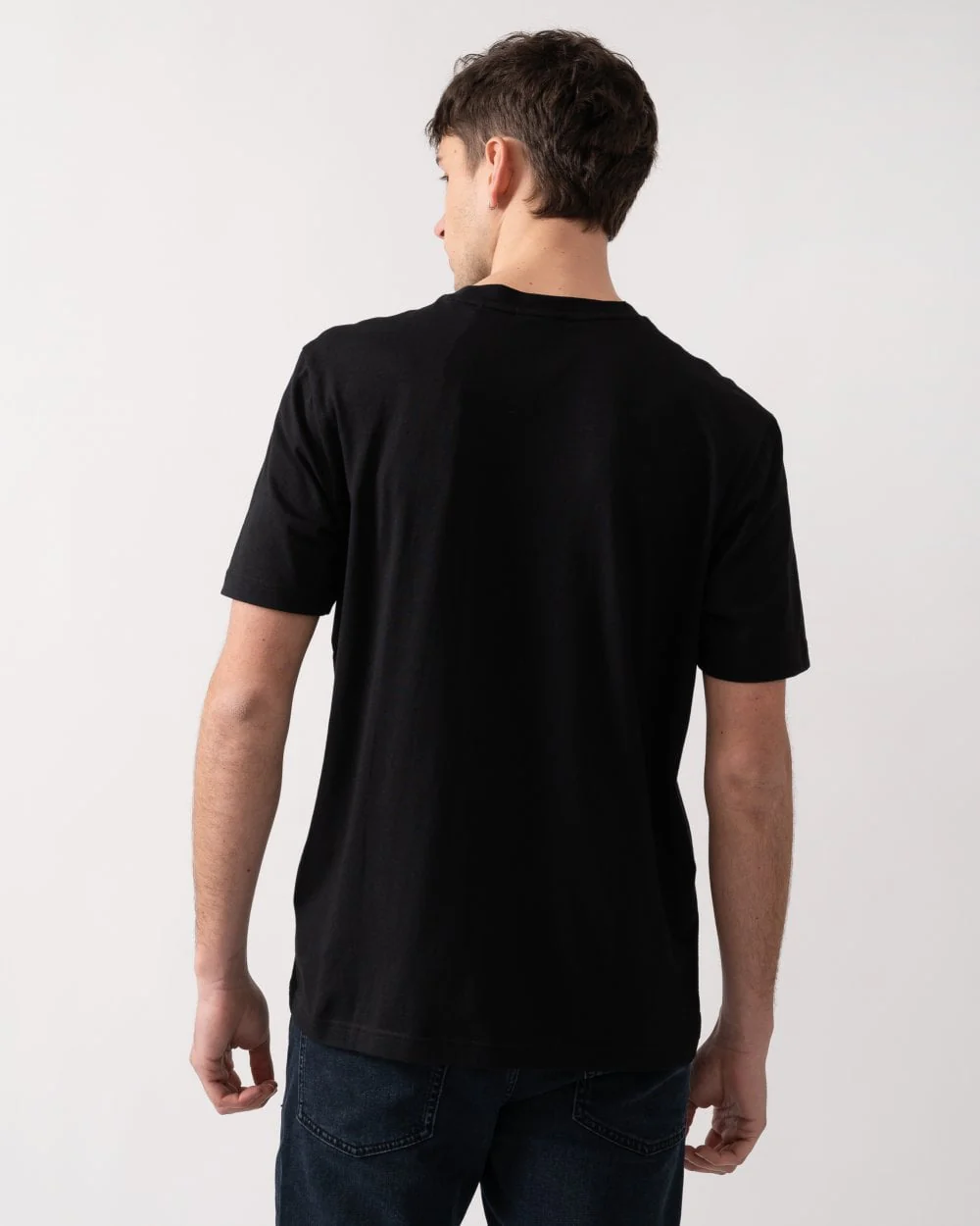 HUGO Dalayer Mens Logo Print T-Shirt - Image 4