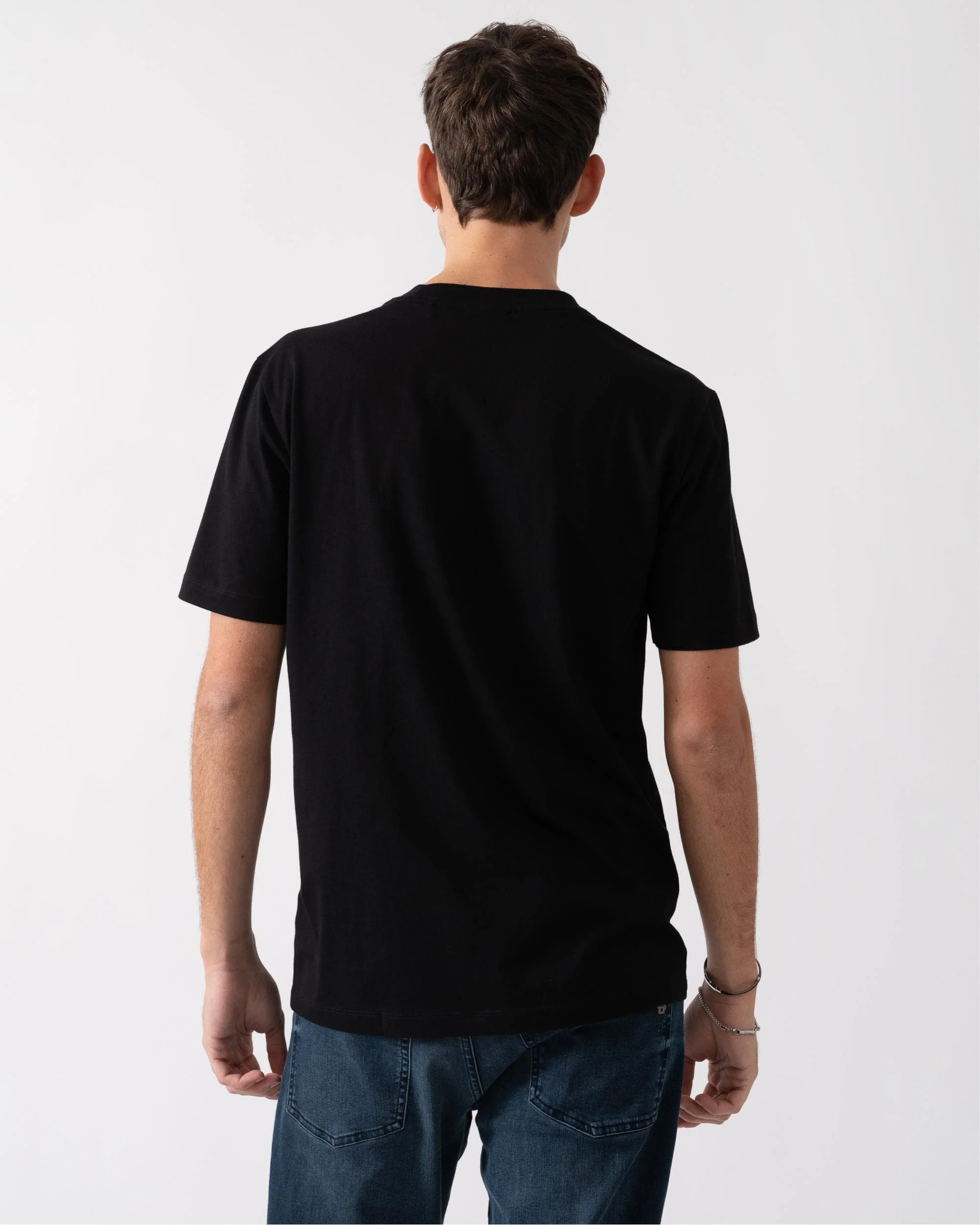 HUGO Daltorip Mens Logo Graphic T-Shirt - Image 4