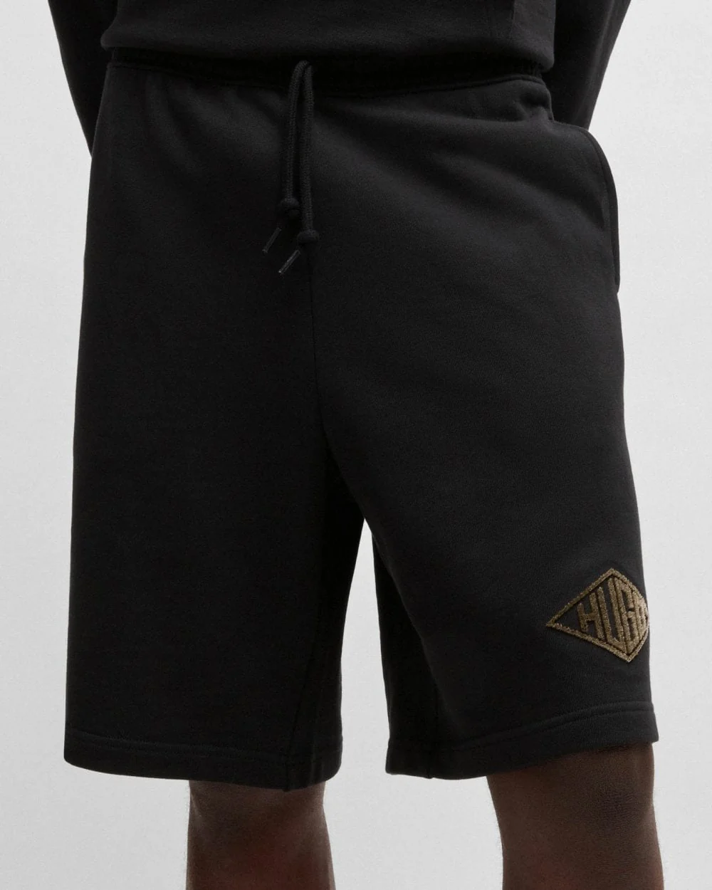 HUGO Damtus Mens Jogger Shorts - Image 2