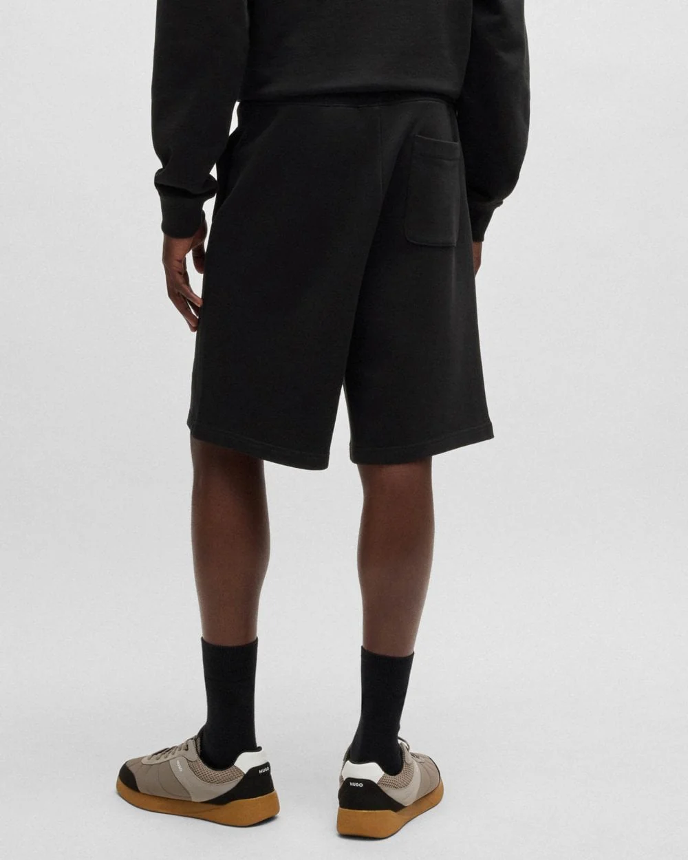 HUGO Damtus Mens Jogger Shorts - Image 4