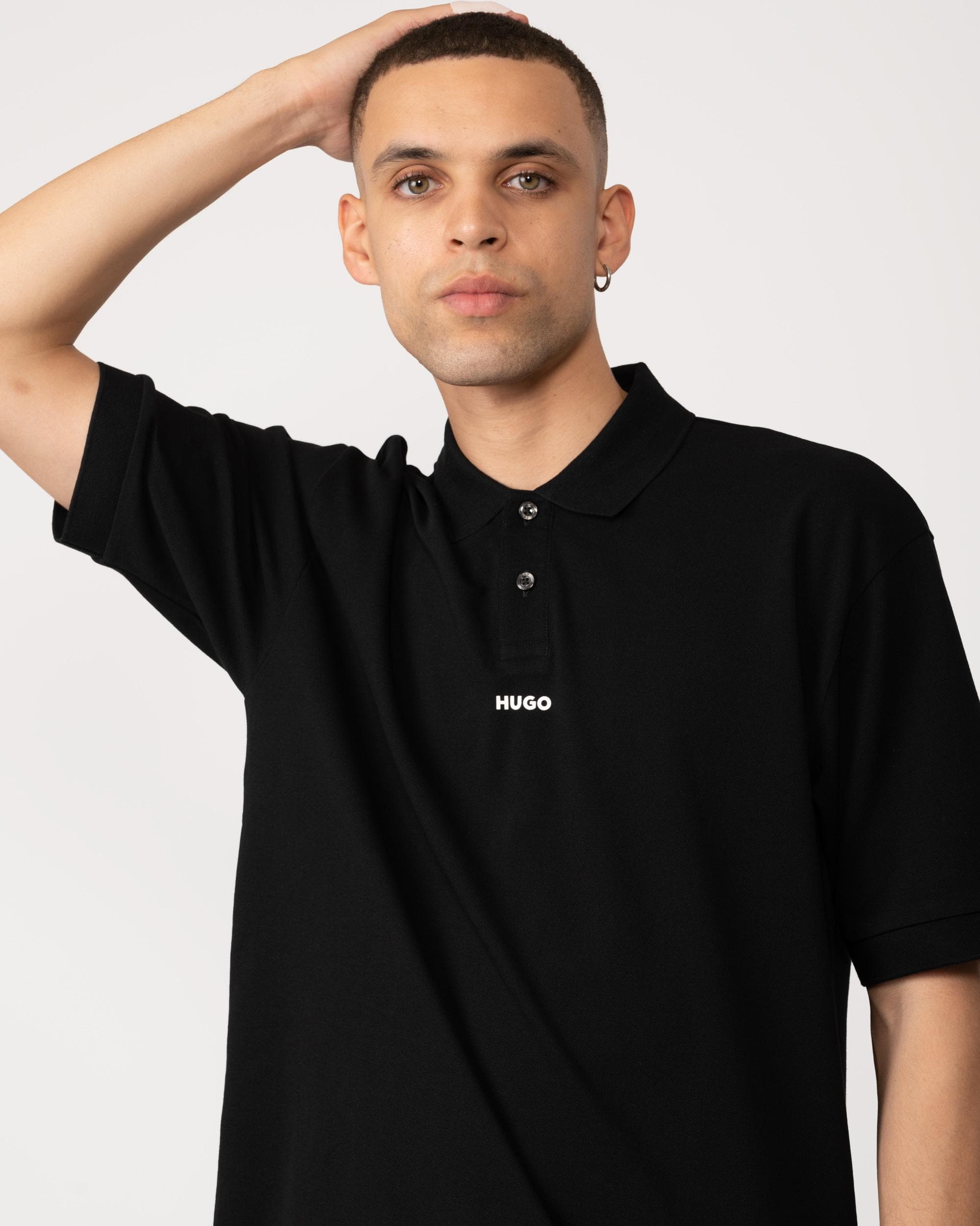 HUGO Dangula Mens Short Sleeve Polo Shirt - Image 2
