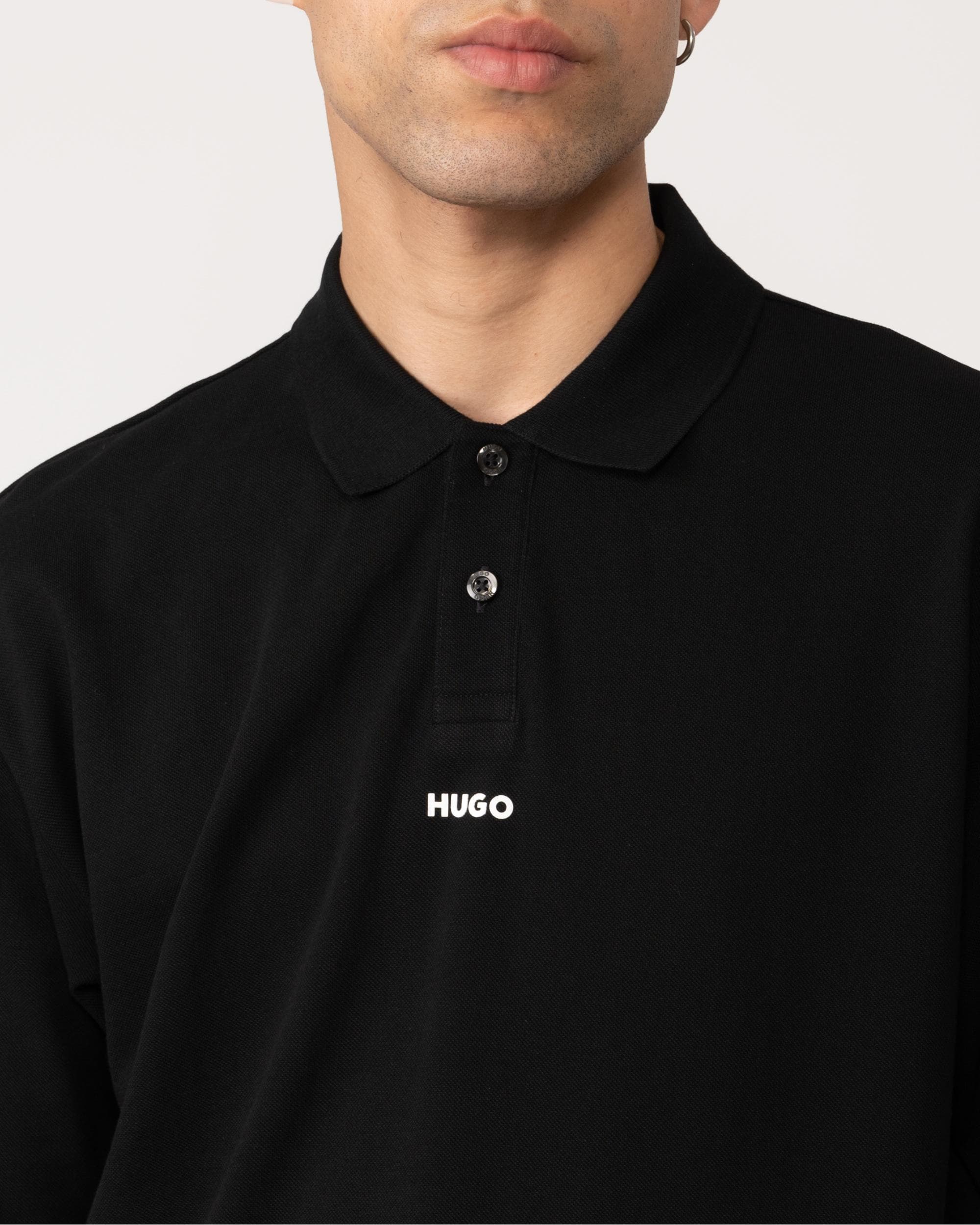 HUGO Dangula Mens Short Sleeve Polo Shirt - Image 4