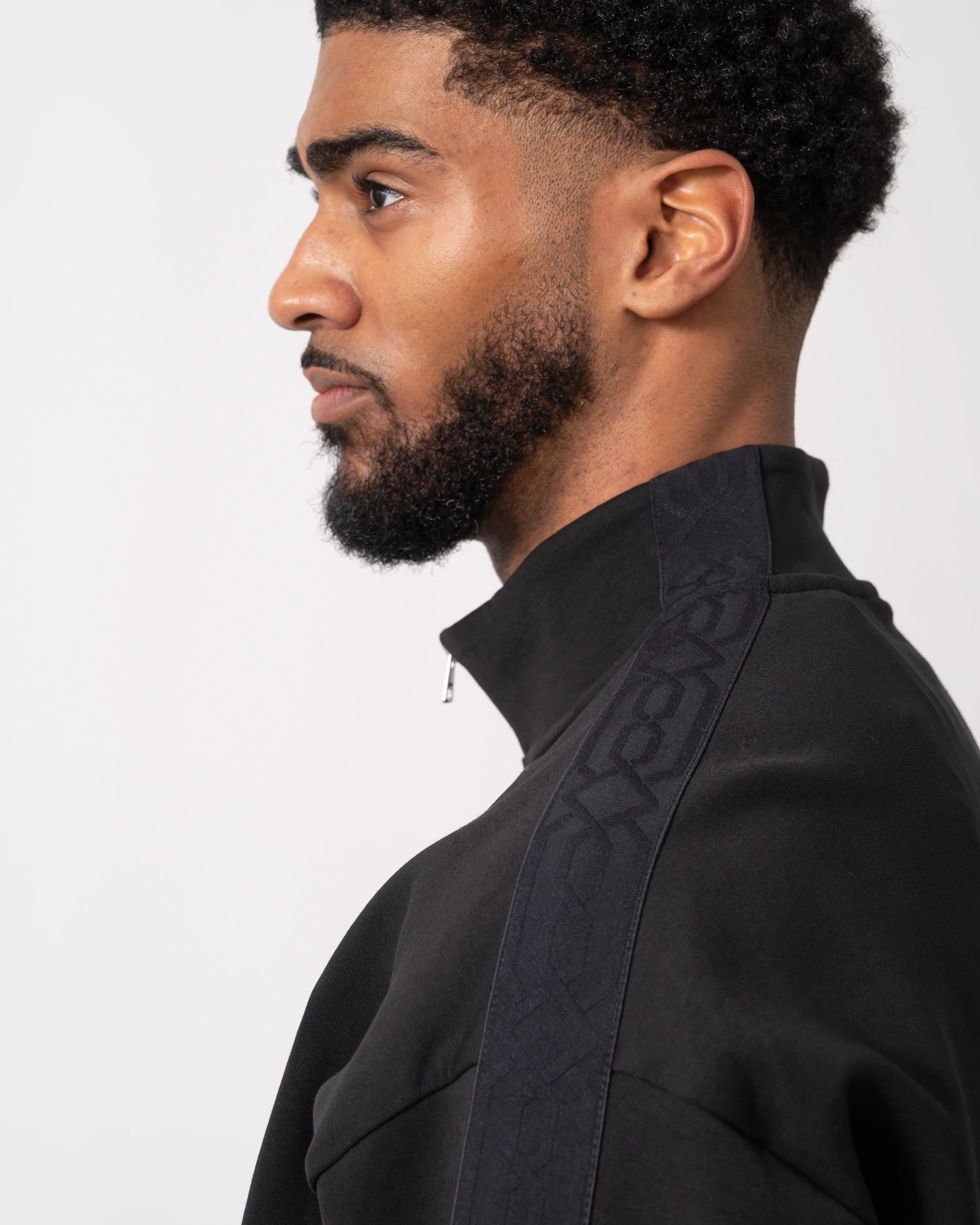HUGO Danovotop Mens Sweatshirt - Black 001 - Image 4