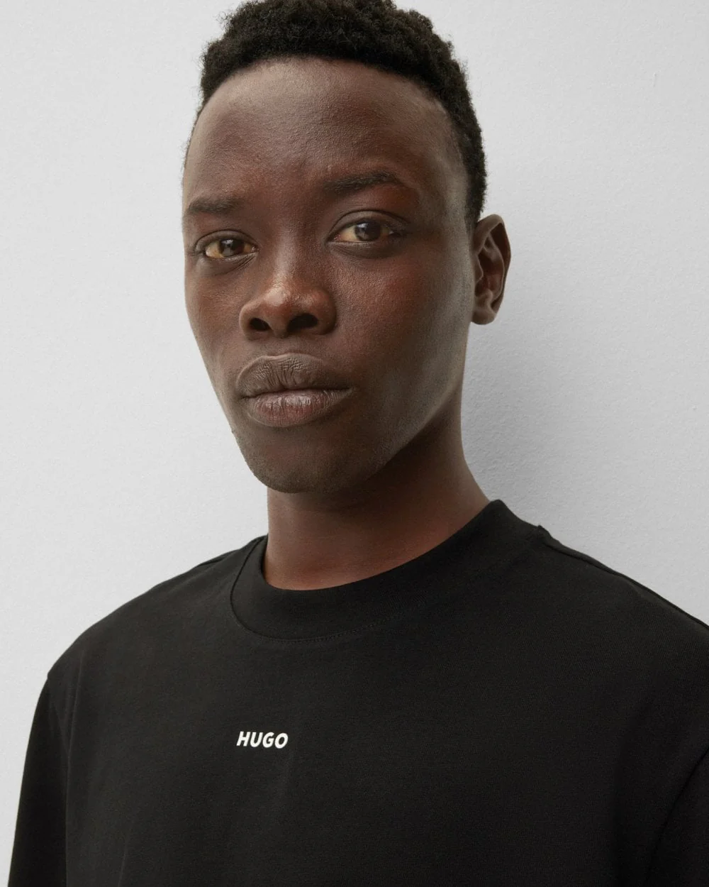 HUGO Dapolino Mens T-Shirt NOS - Black 001 - Image 2