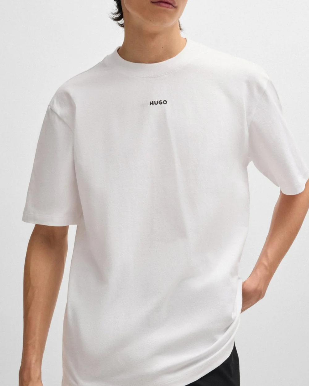 HUGO Dapolino Mens T-Shirt NOS - White 100 - Image 2
