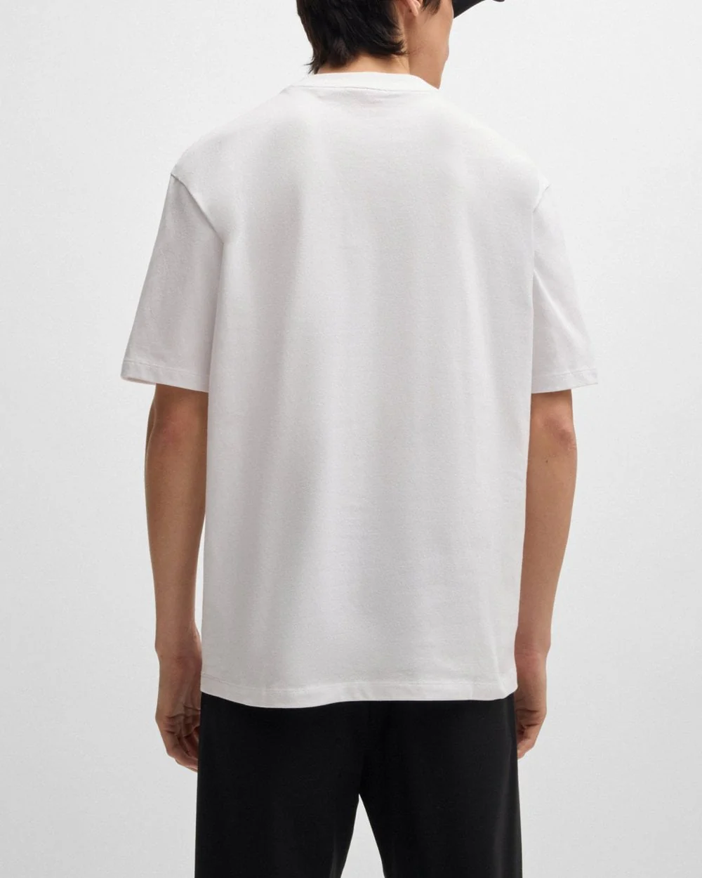HUGO Dapolino Mens T-Shirt NOS - White 100 - Image 4