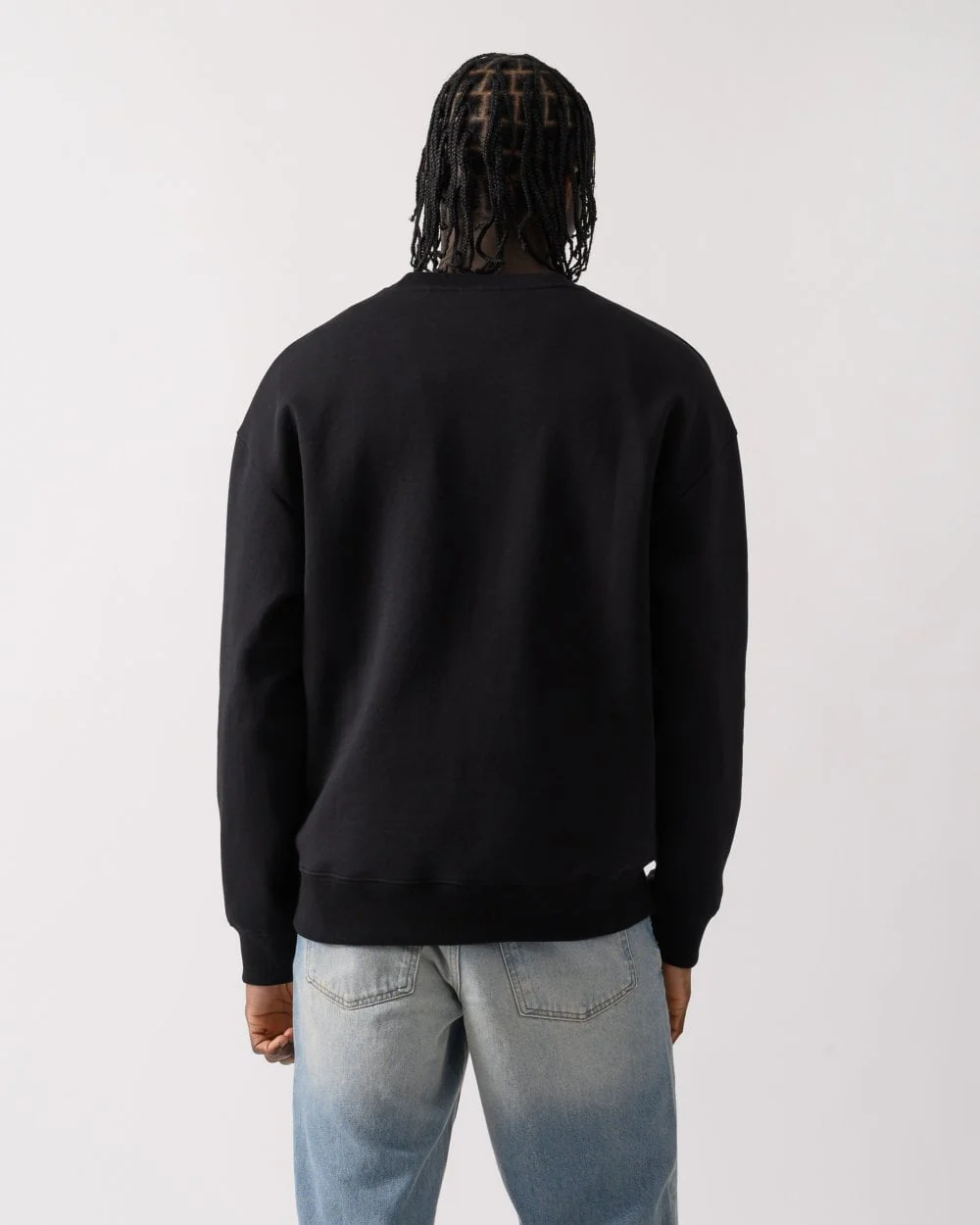 HUGO Dettil Mens Sweatshirt - Black 001 - Image 4