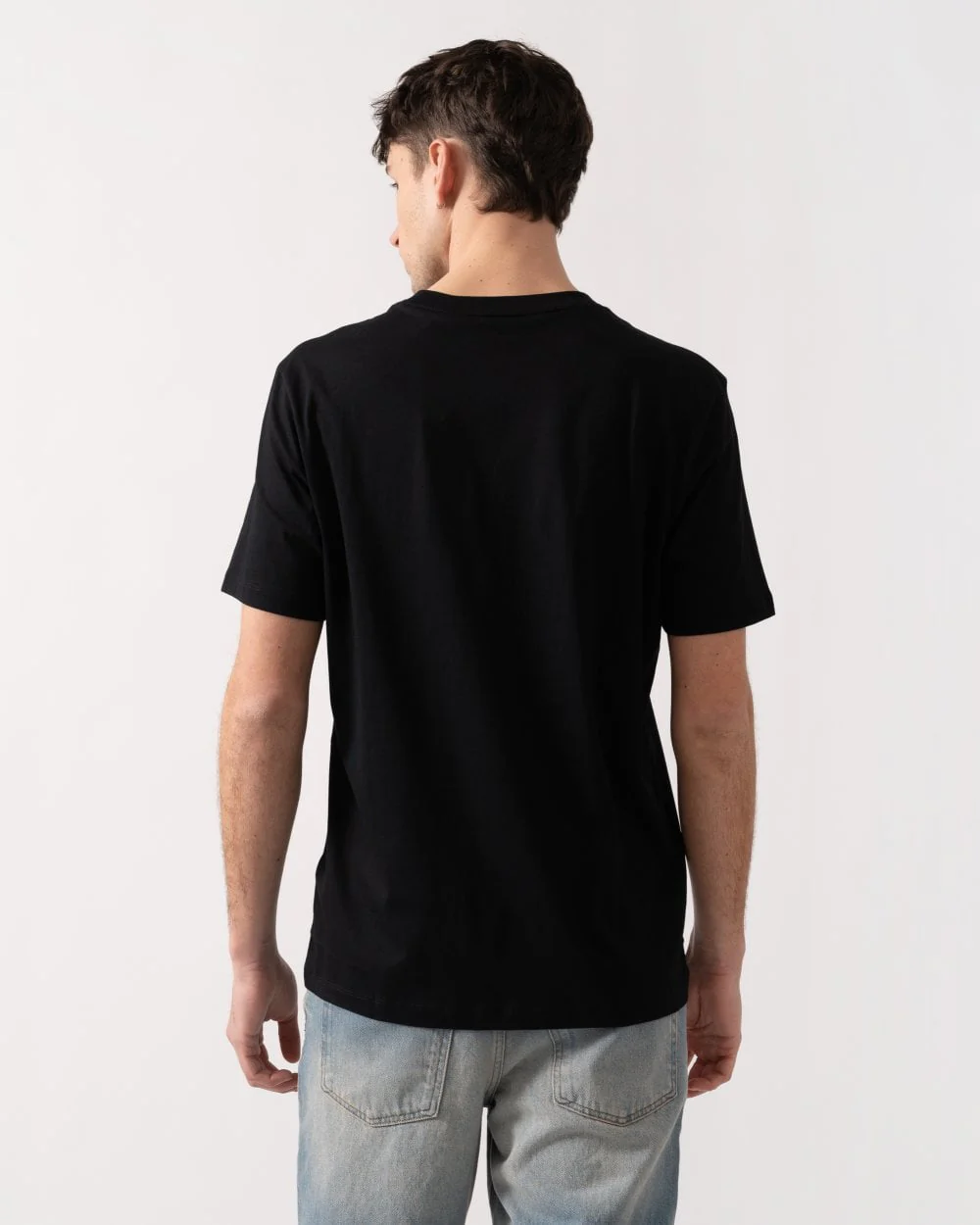 HUGO Deyladec Mens Snake Logo Print T-Shirt - Image 4