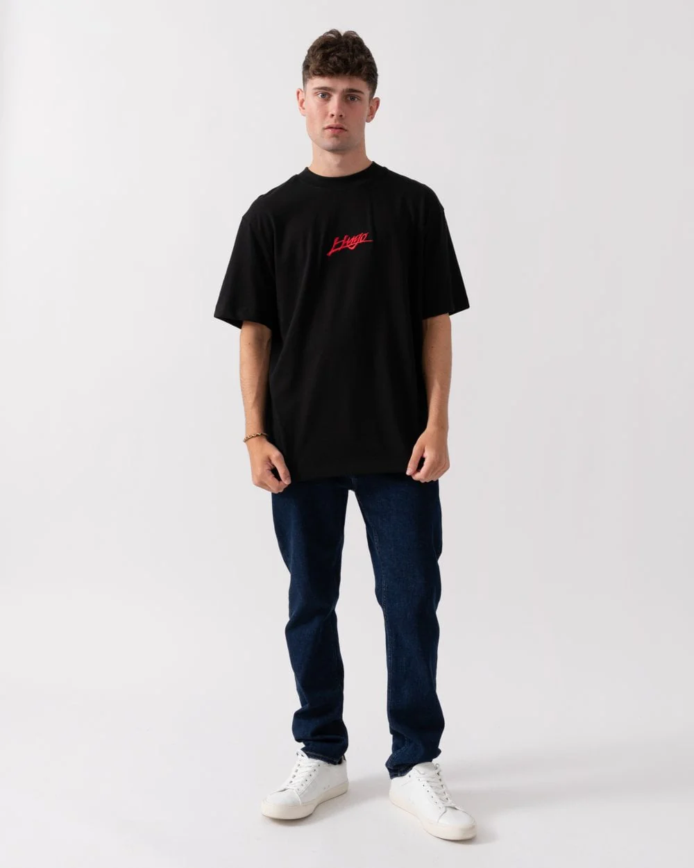 HUGO Dlogotee Mens T-Shirt - Image 4