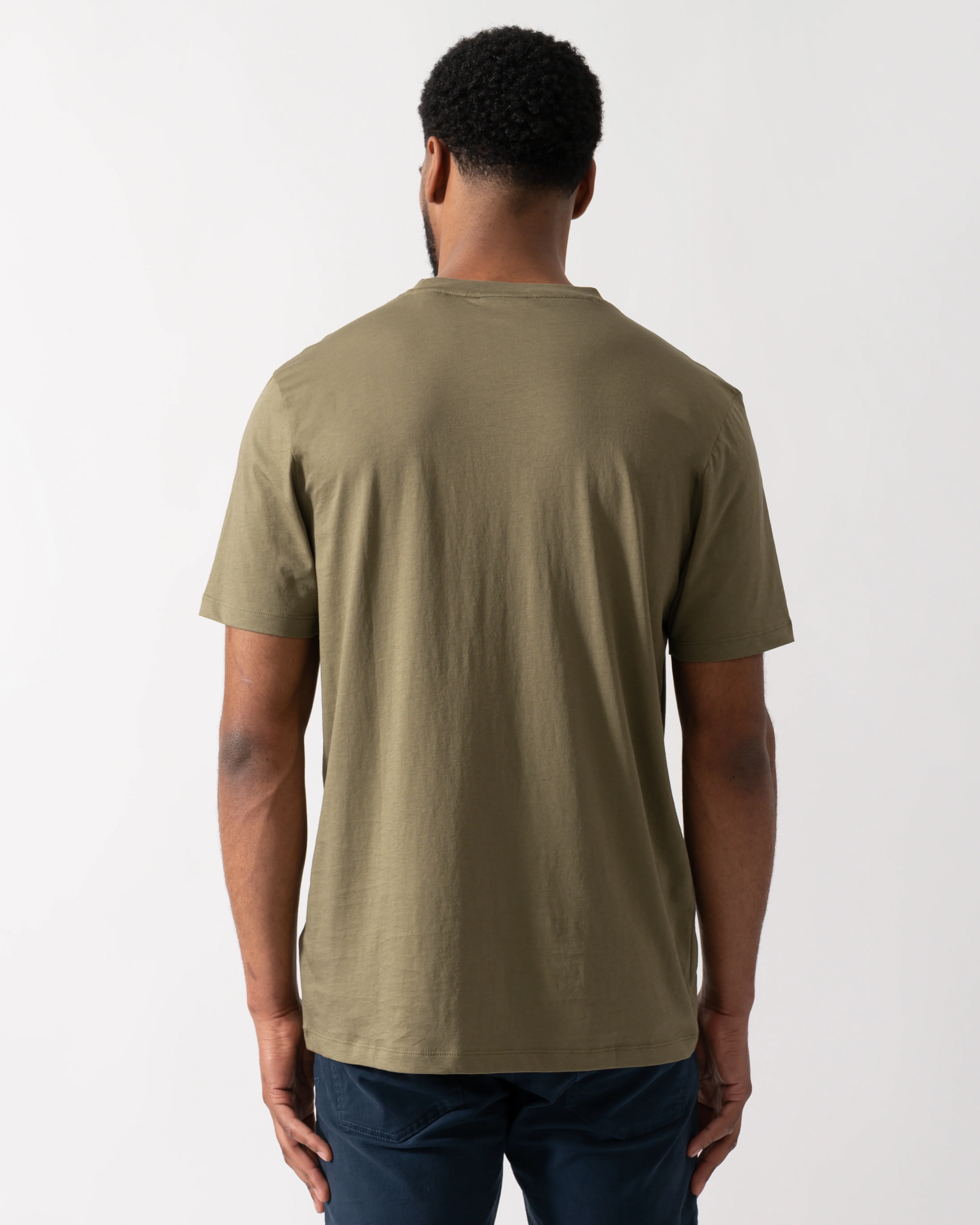 HUGO Dulivio Mens T-Shirt - Open Green 389 - Image 4