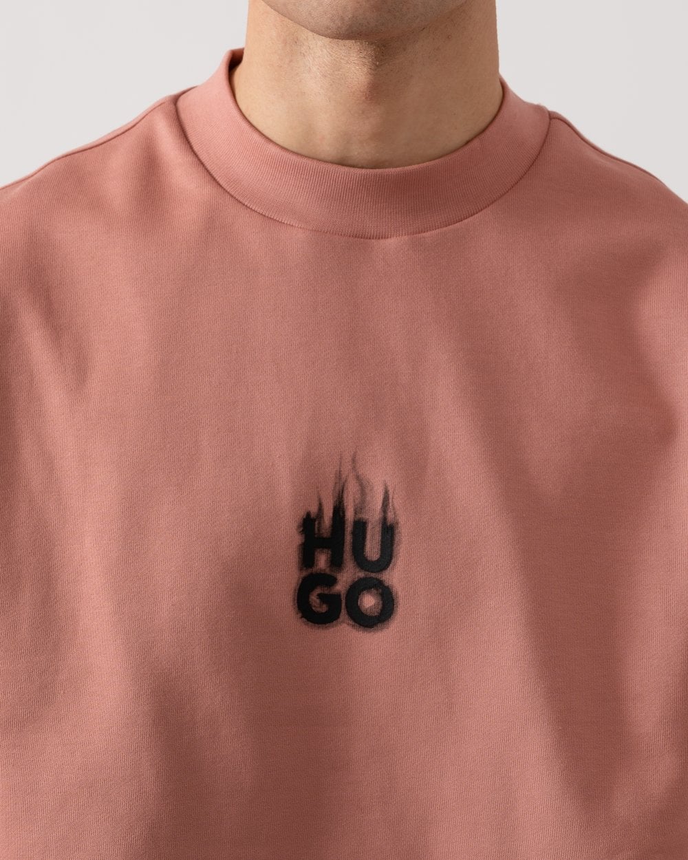 HUGO Durungu Mens Crew Neck Sweatshirt - Image 3