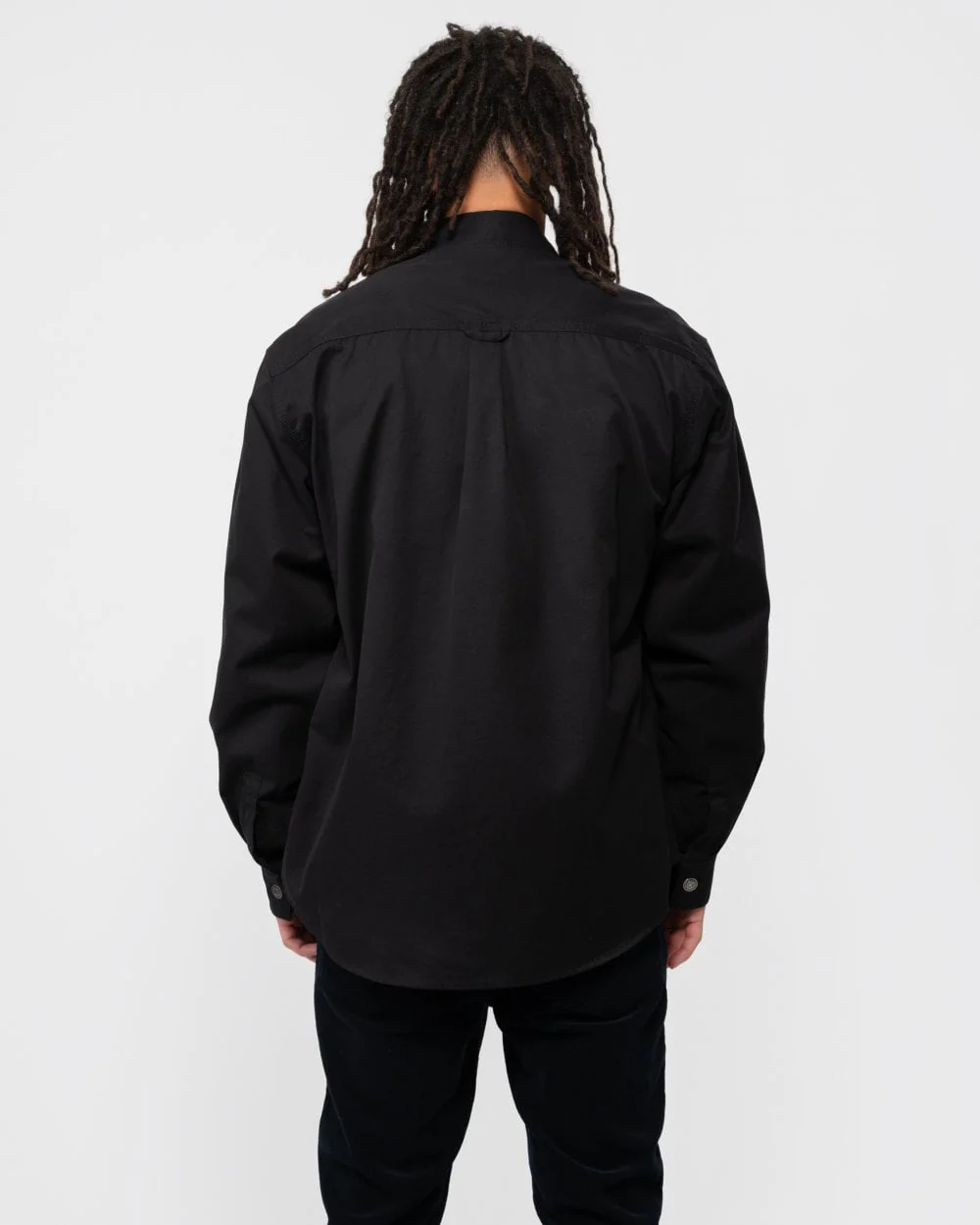 HUGO Erato Mens Long Sleeve Label Logo Shirt - Image 4