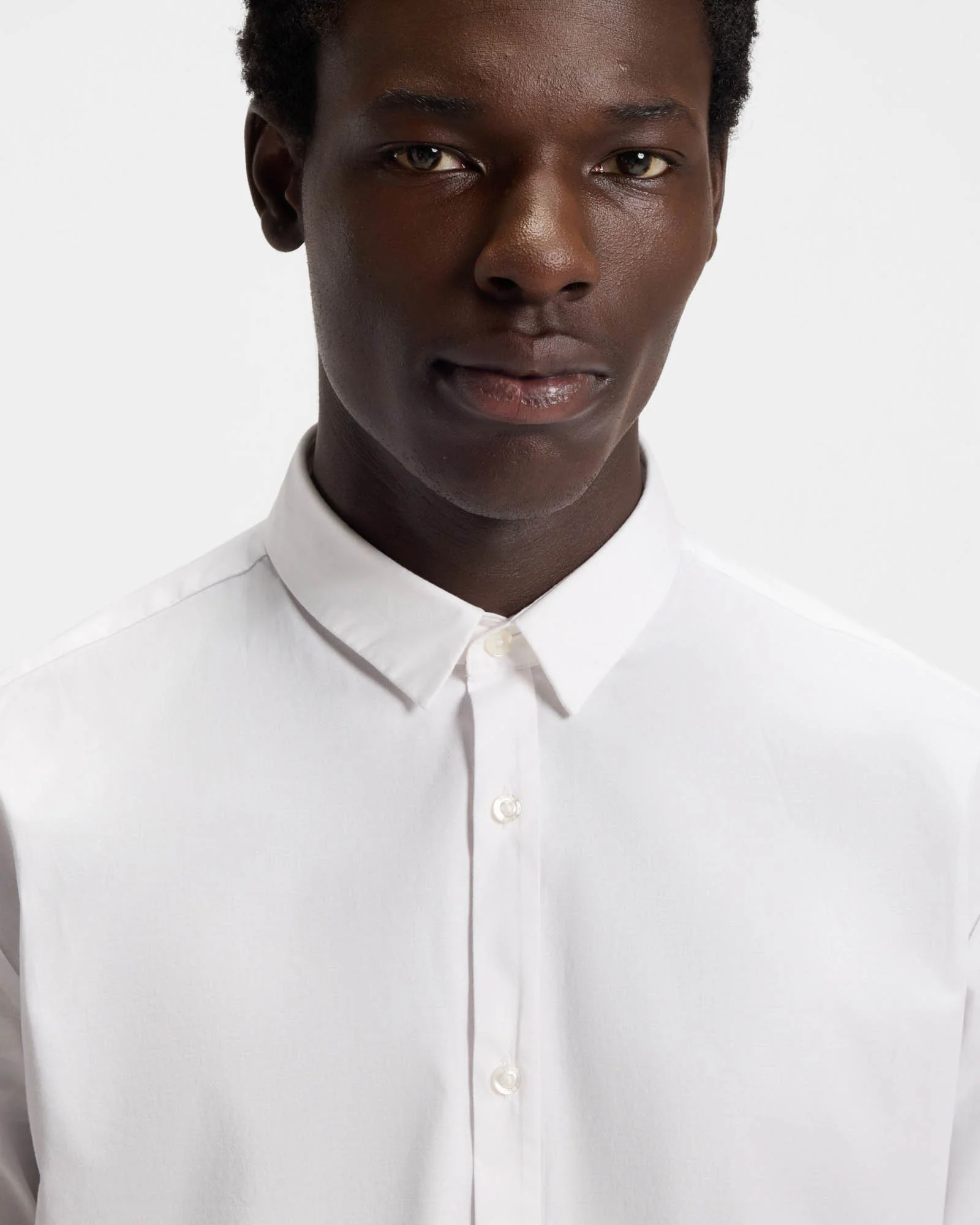 HUGO Ero3 Mens Long Sleeve Shirt - Open White 199 - Image 2
