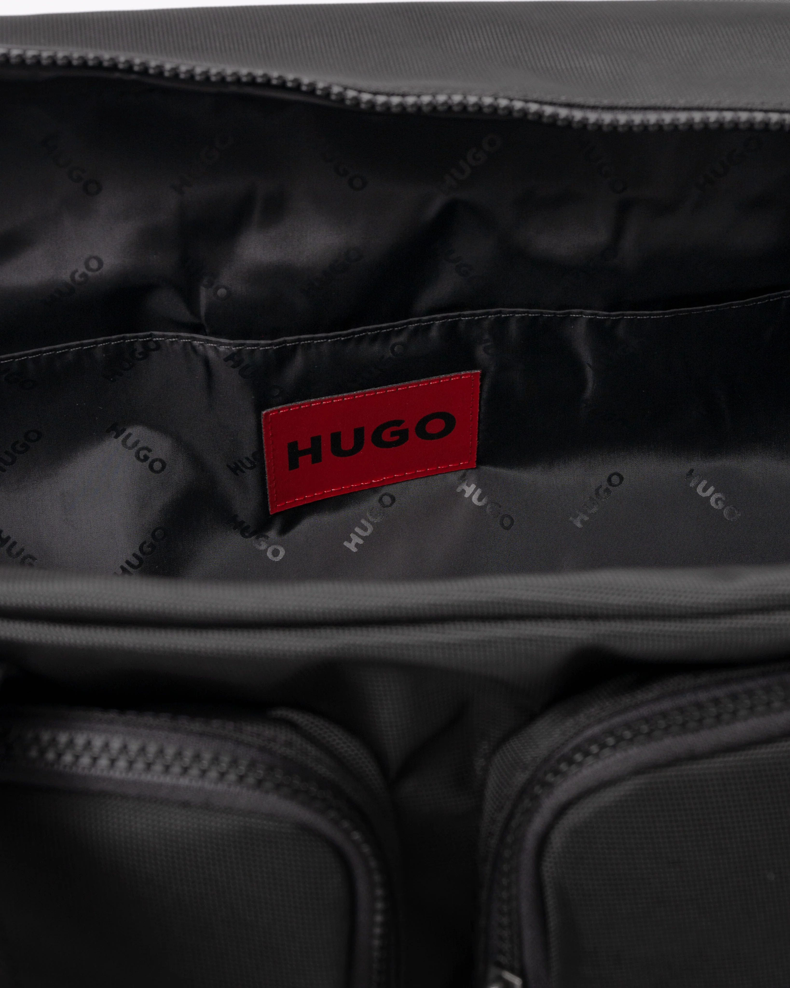 HUGO Ethon 3.0N Mens Holdall - Black 001 - Image 4
